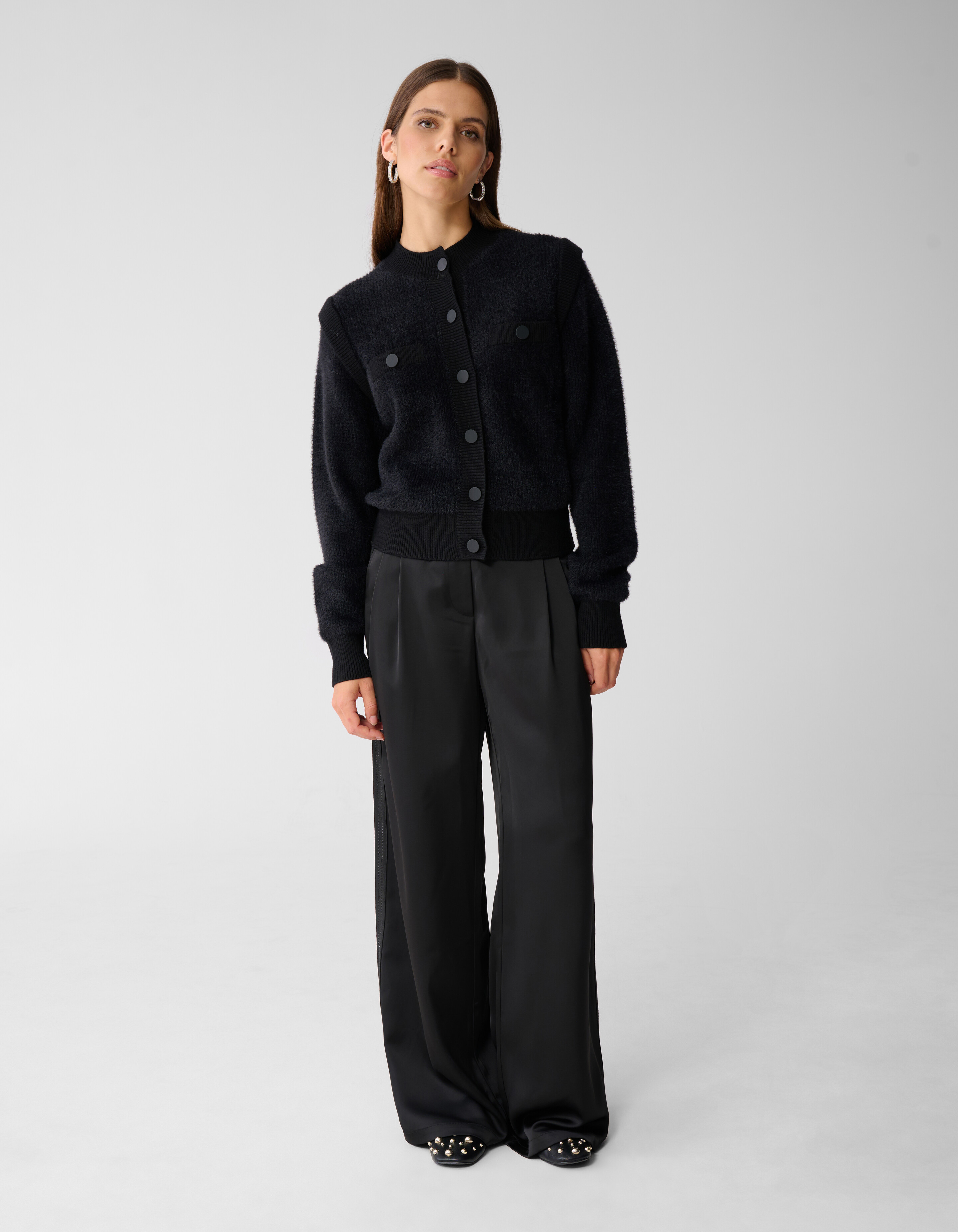 Button Vest Zwart By Mieke SHOEBY WOMEN