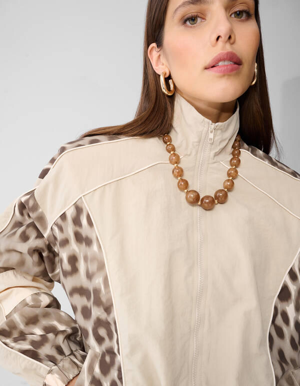 Sporty Leopard Mix Jack Beige SHOEBY WOMEN