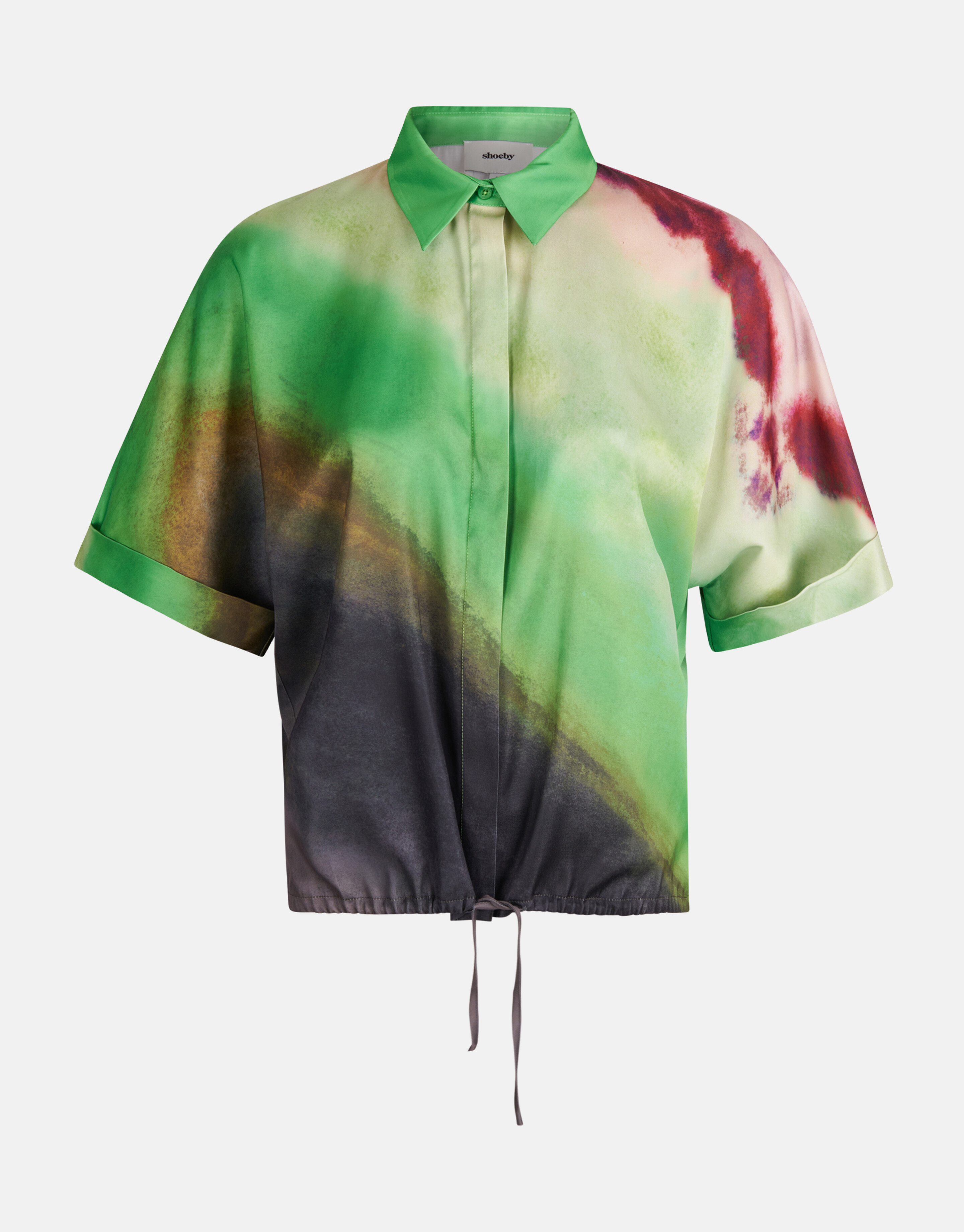 Printed Blouse Groen By Mieke SHOEBY WOMEN