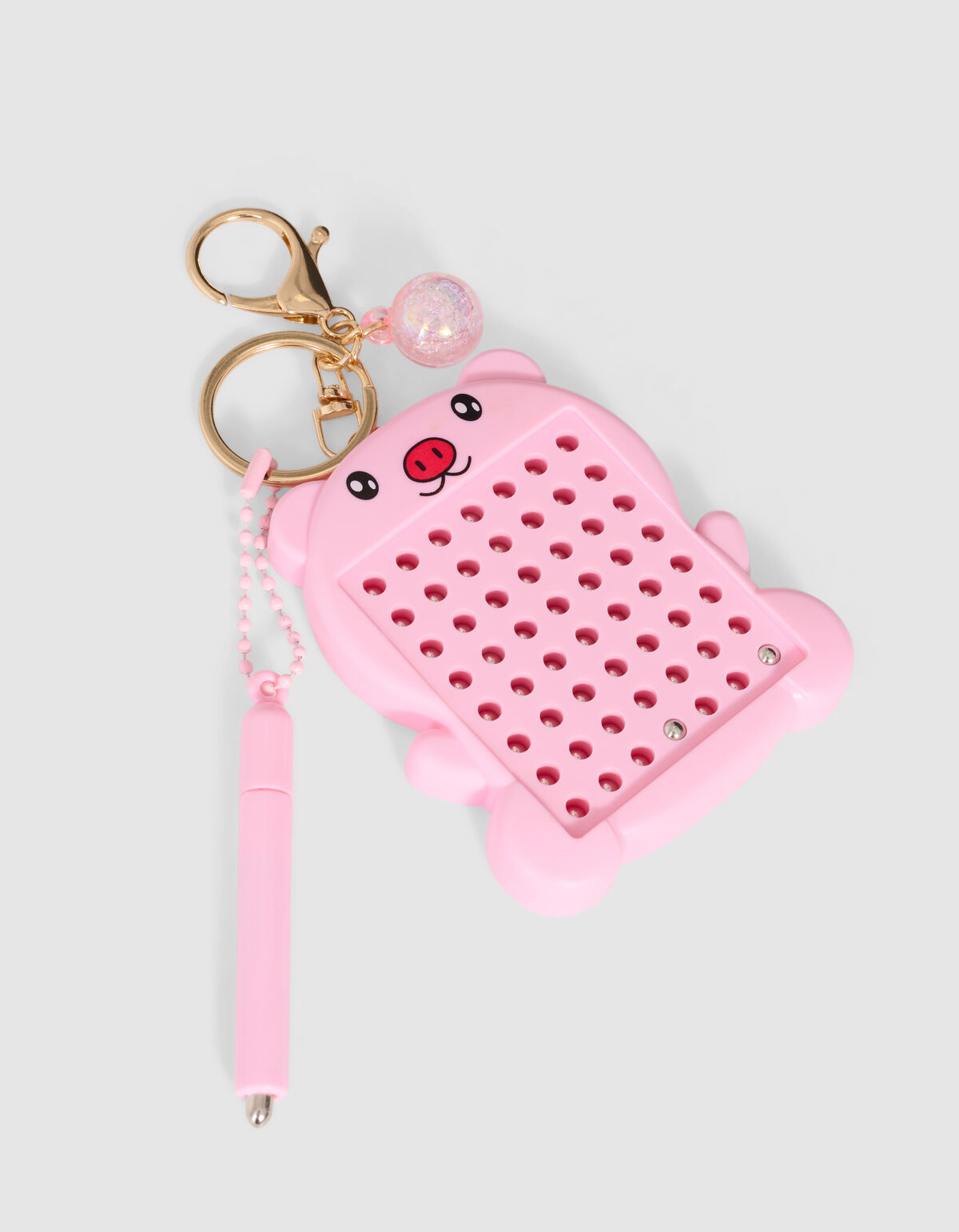 Piggy Magneet Sleutelhanger Roze SHOEBY ACCESSOIRES