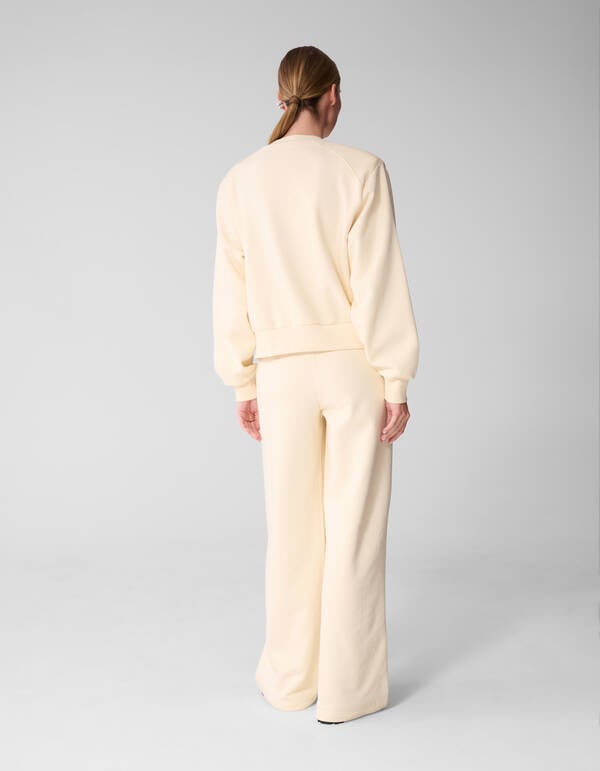 Wide Leg Jogger Gebroken Wit SHOEBY WOMEN