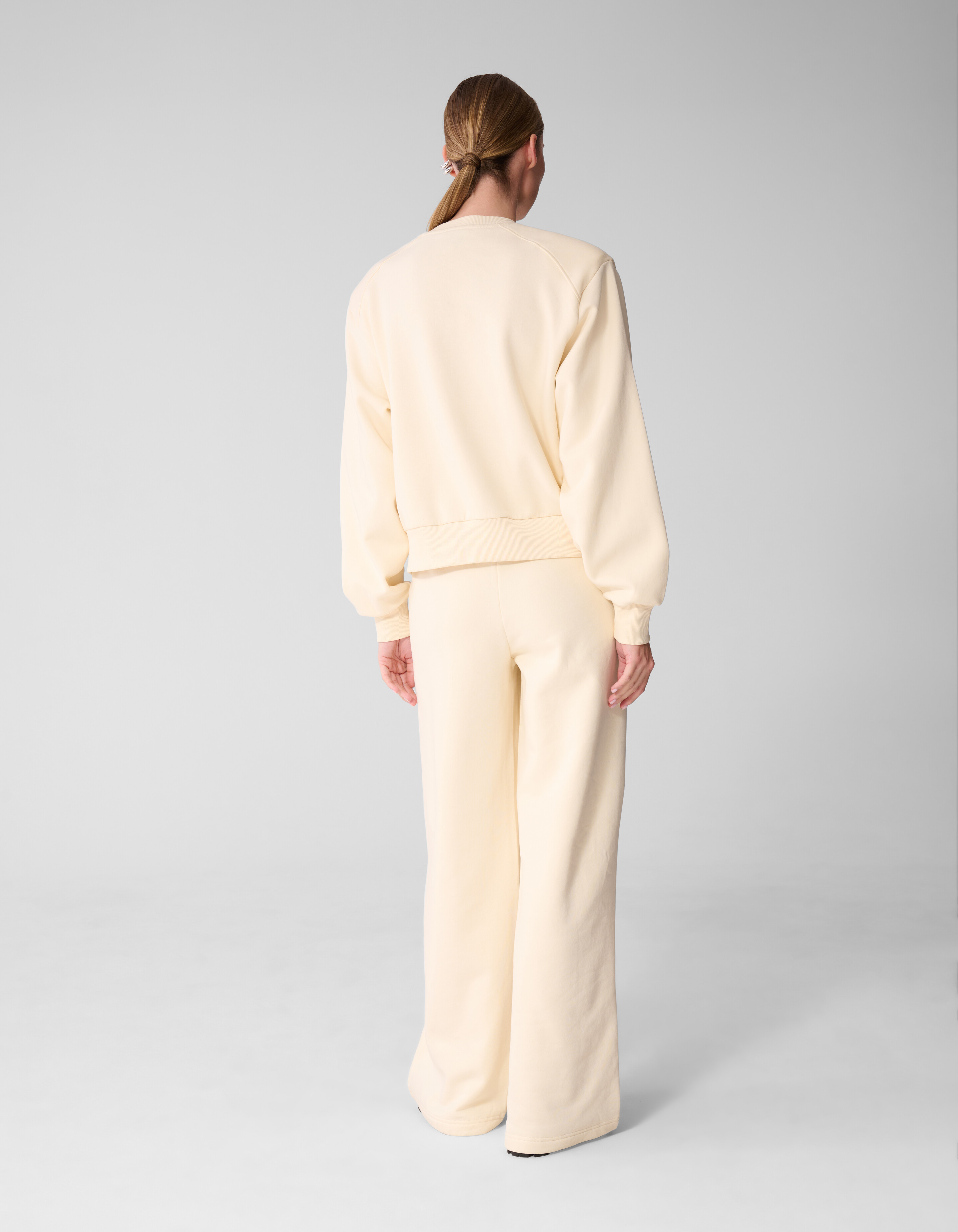 Wide Leg Jogger Gebroken Wit SHOEBY WOMEN