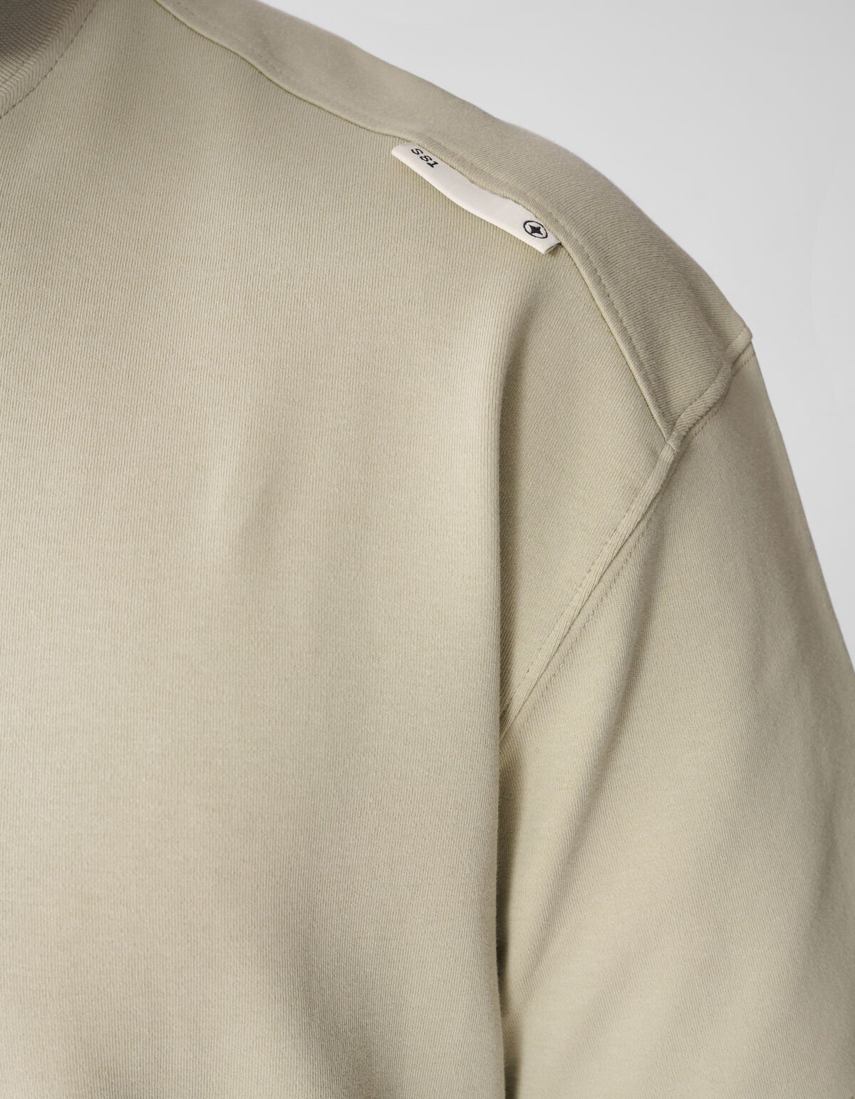 Basis Relaxed Fit T-shirt Lichtgroen SHOEBY MEN