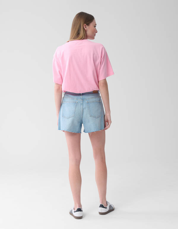 Strass Denim Short Bleached SHOEBY WOMEN