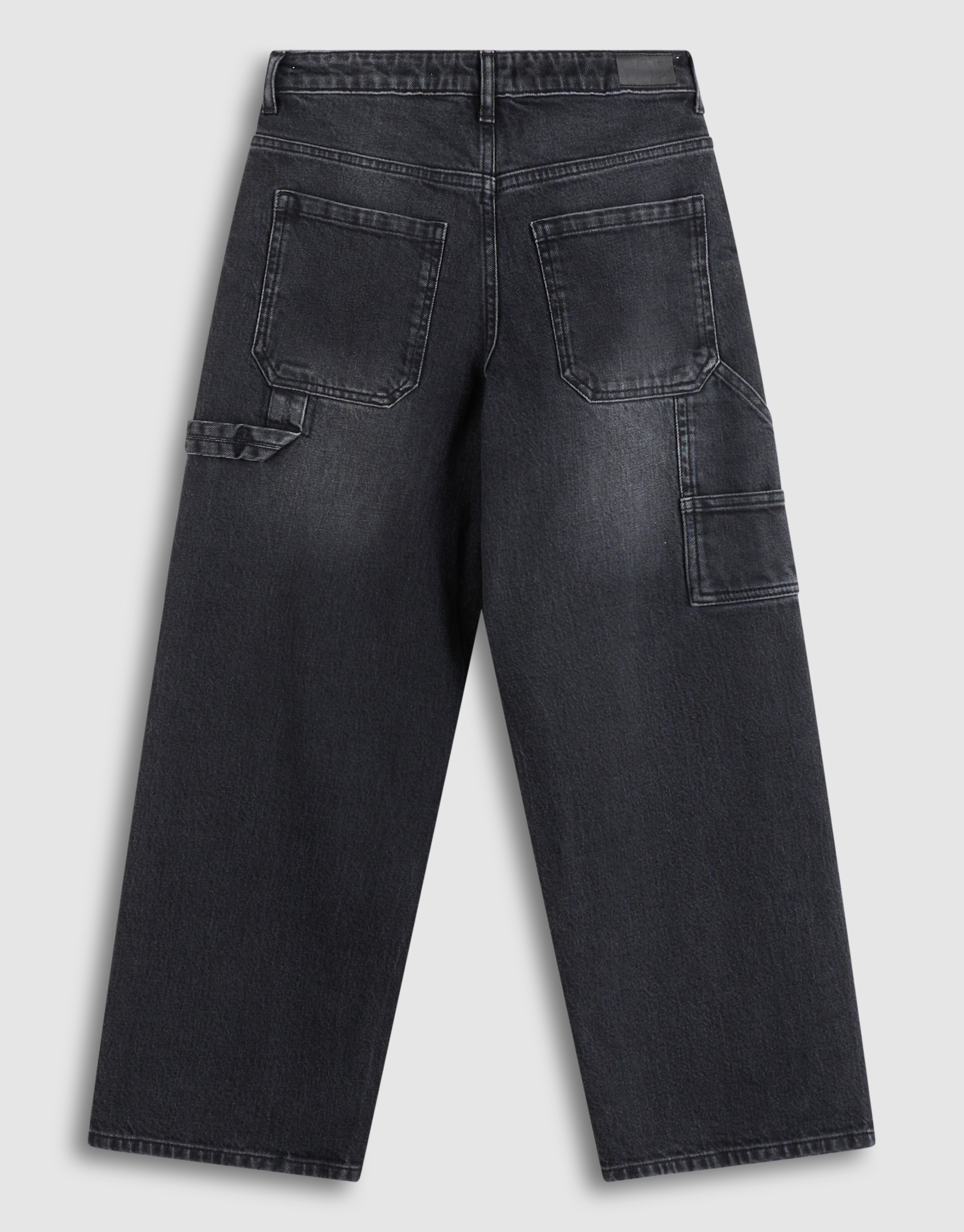 Ultra Baggy Fit Carpenter Jeans Donkergrijs SHOEBY BOYS
