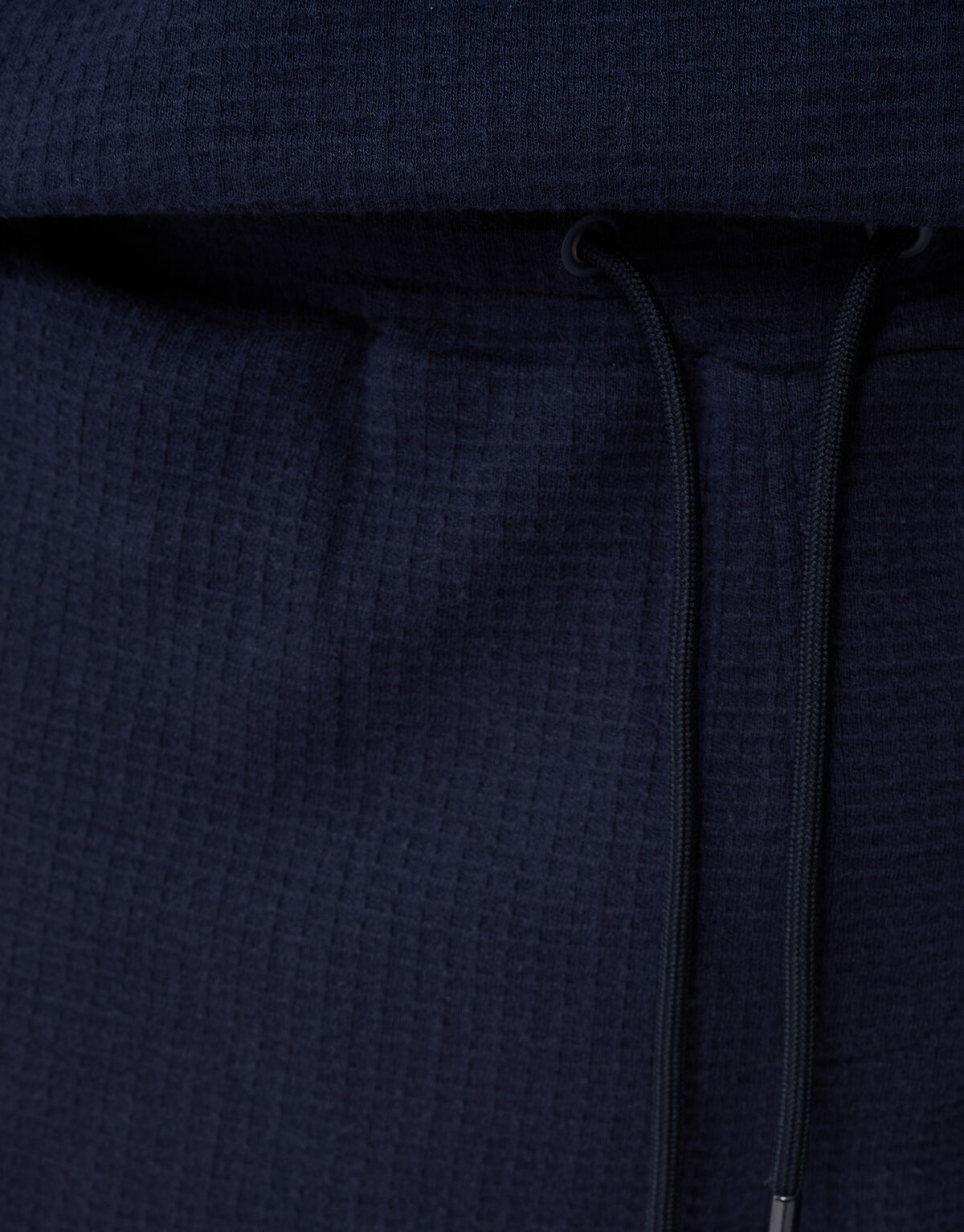 Waffle Structuur Short Donkerblauw SHOEBY MEN