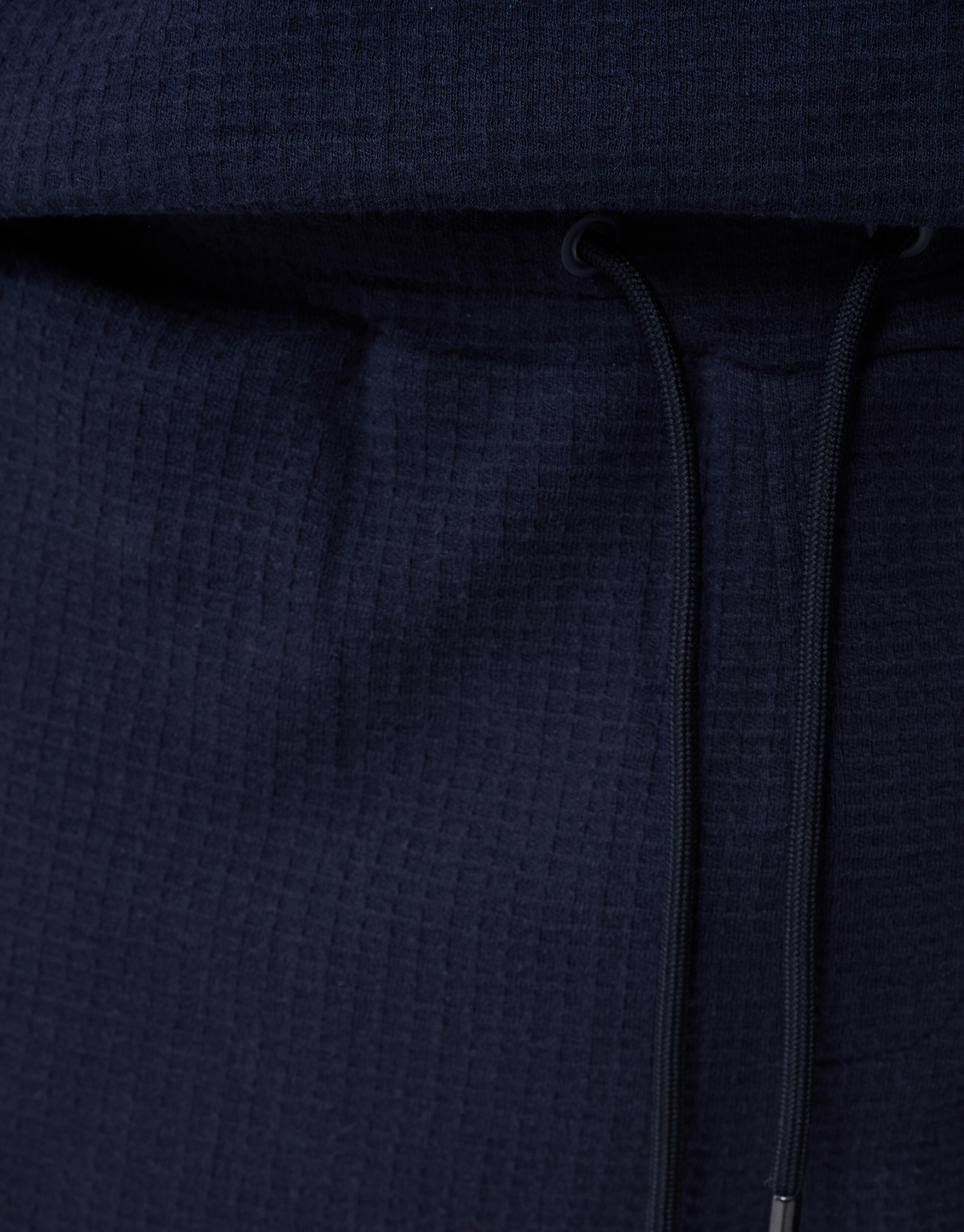 Waffle Structuur Short Donkerblauw SHOEBY MEN