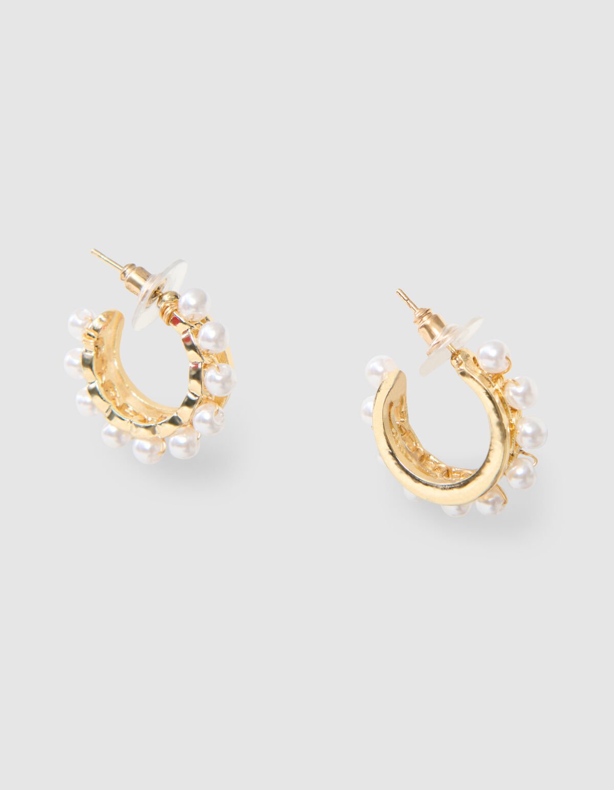 Pearl Hoop Oorbellen Goud SHOEBY ACCESSOIRES