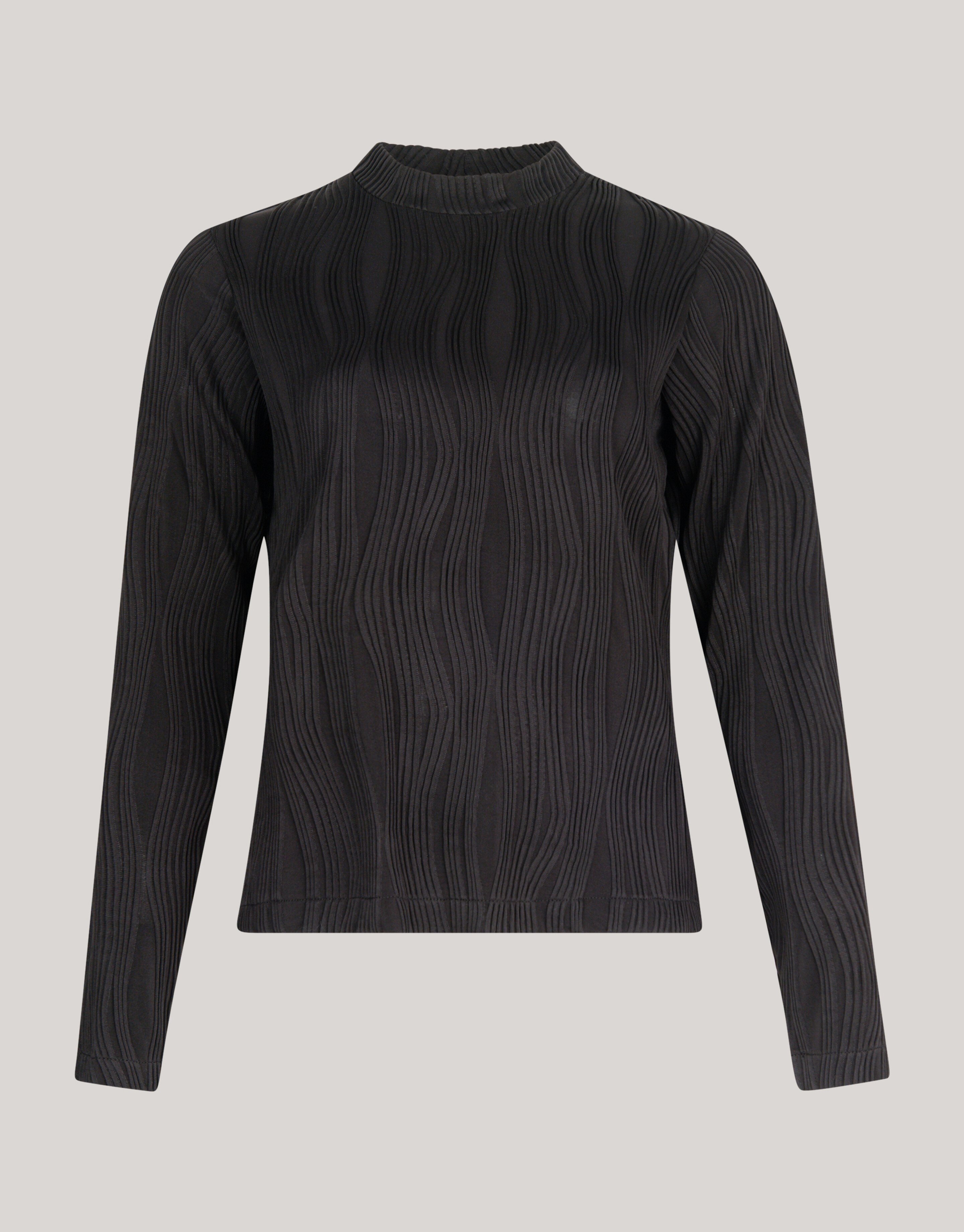 Swirl Crinkle Top Zwart SHOEBY WOMEN
