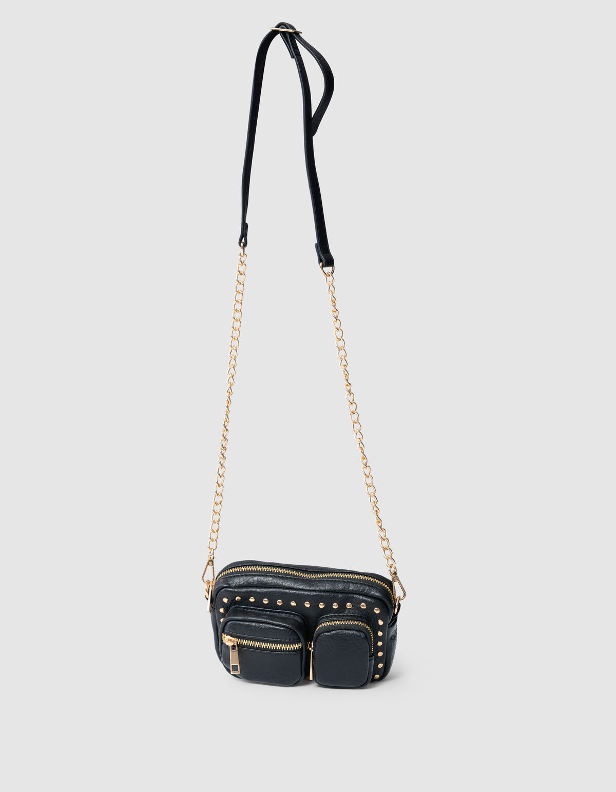 Studs Pocket Tas Zwart SHOEBY ACCESSOIRES