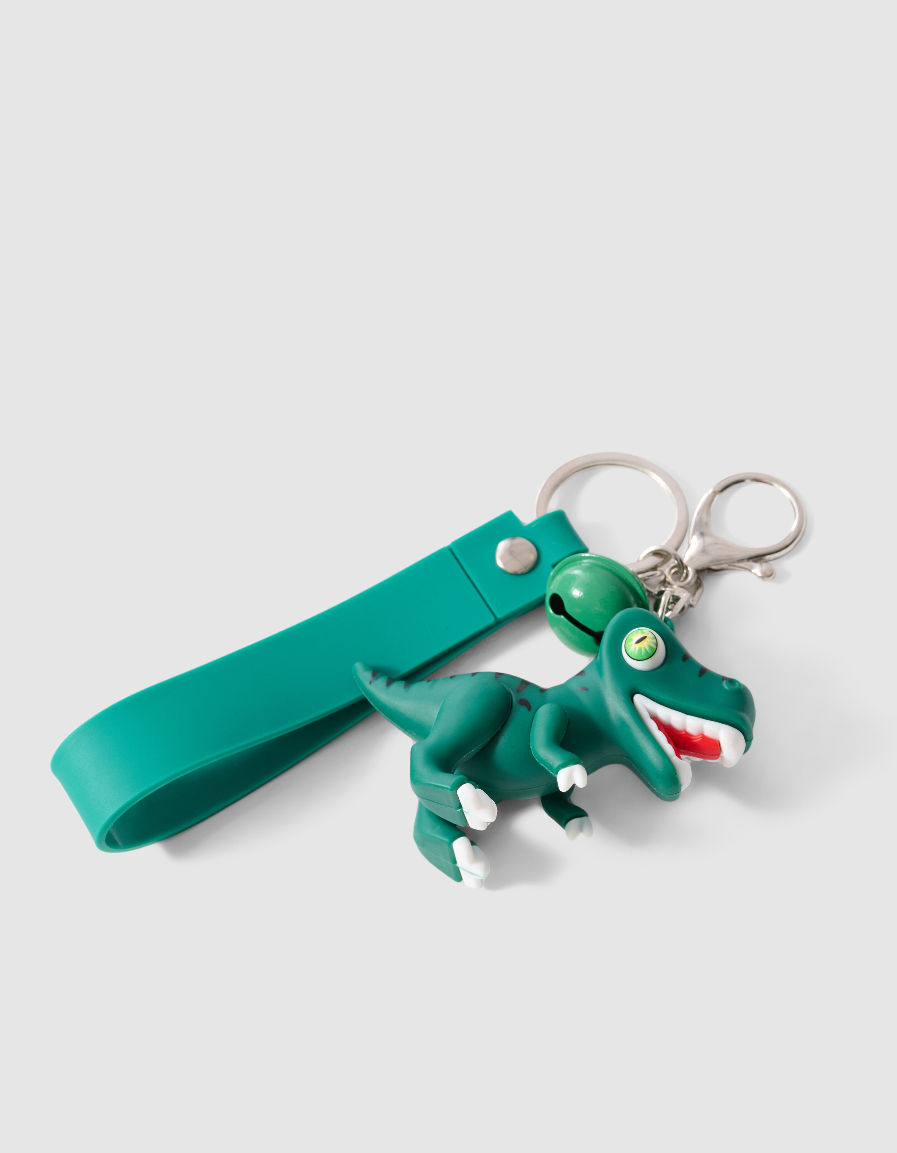 Grote Dino Sleutelhanger Groen SHOEBY ACCESSOIRES