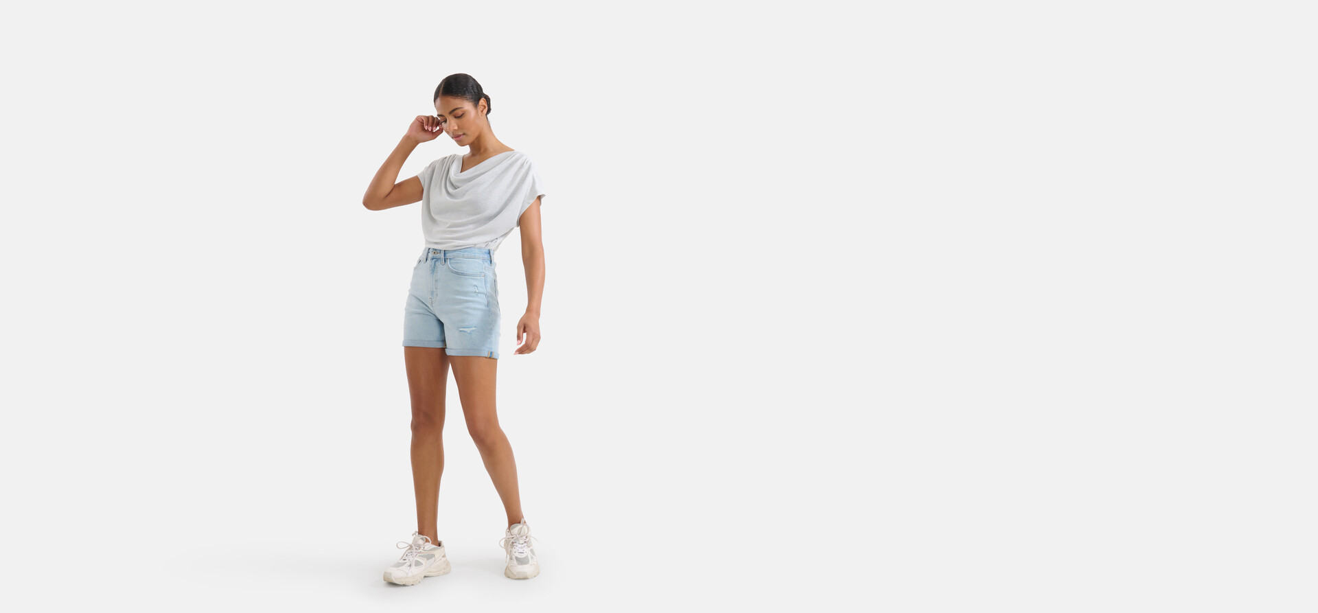 Denim Short Bleached SHOEBY WOMEN