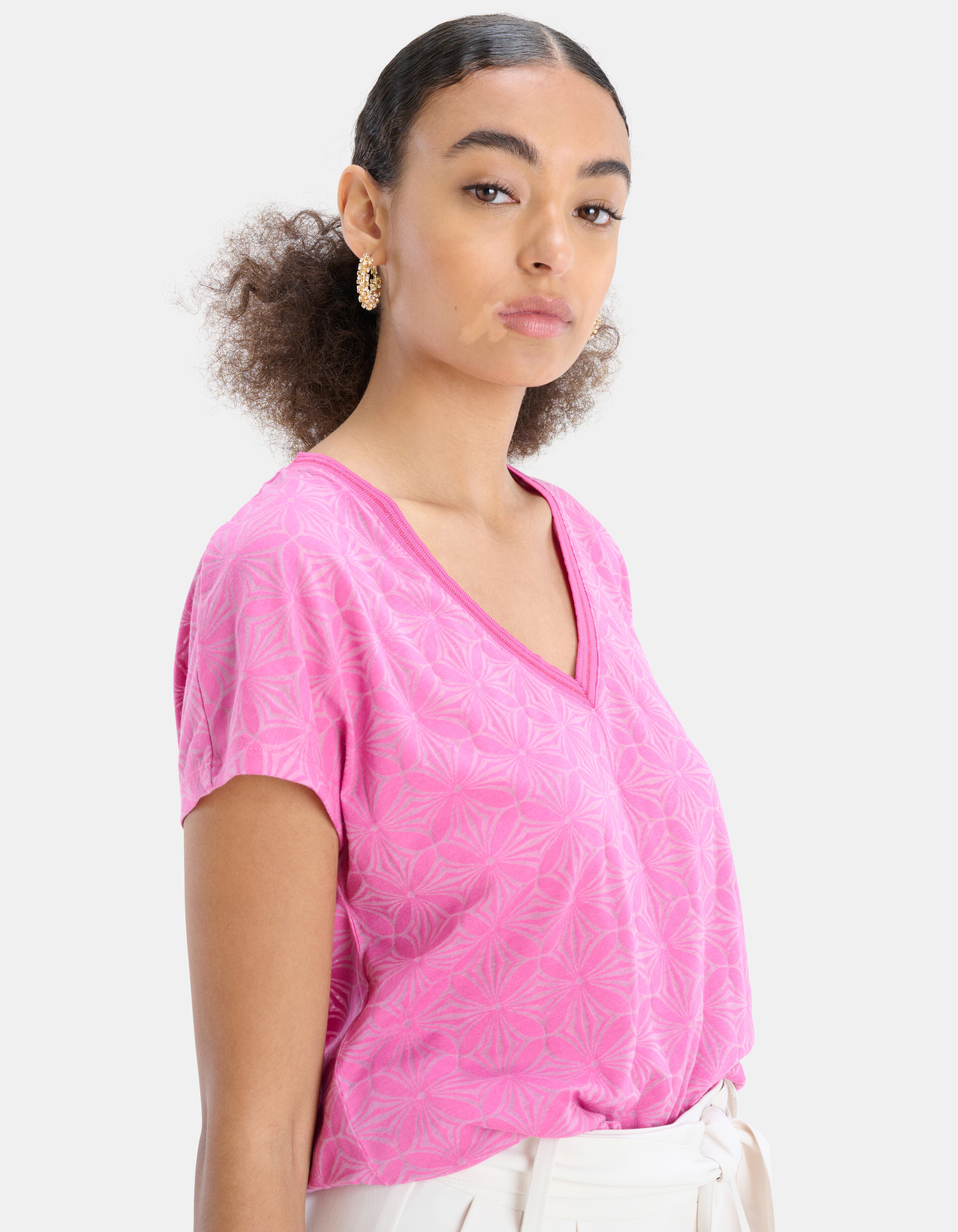 Cami Burn Out T-shirt EKSEPT