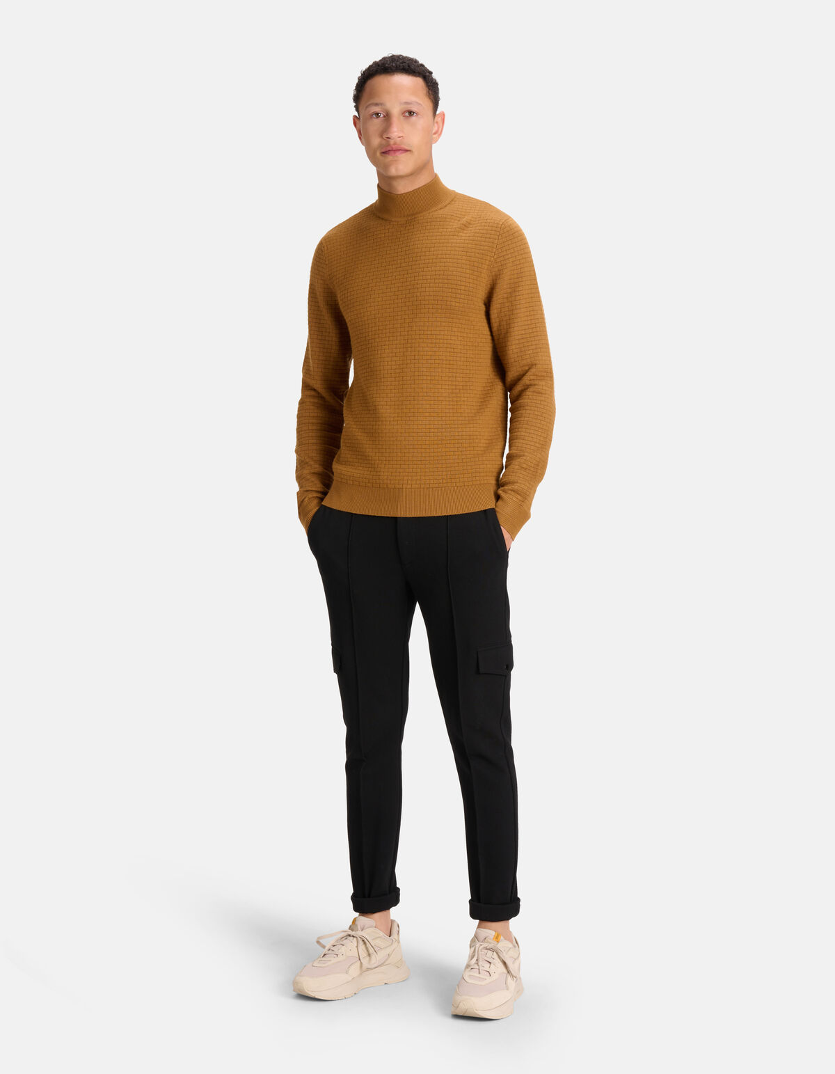 Geblokte Coltrui Bruin SHOEBY MEN