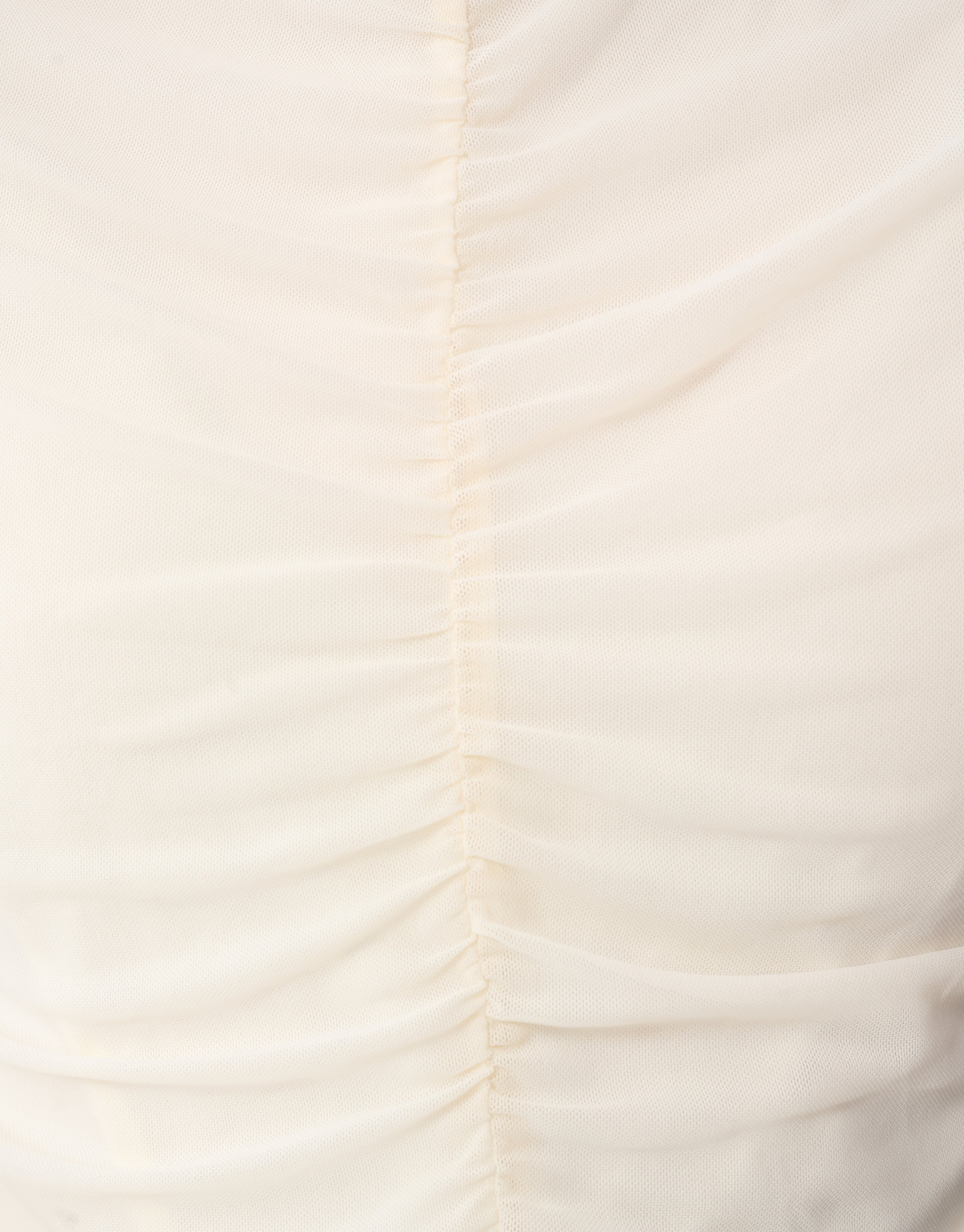 Sheering Mesh Top Gebroken Wit SHOEBY WOMEN