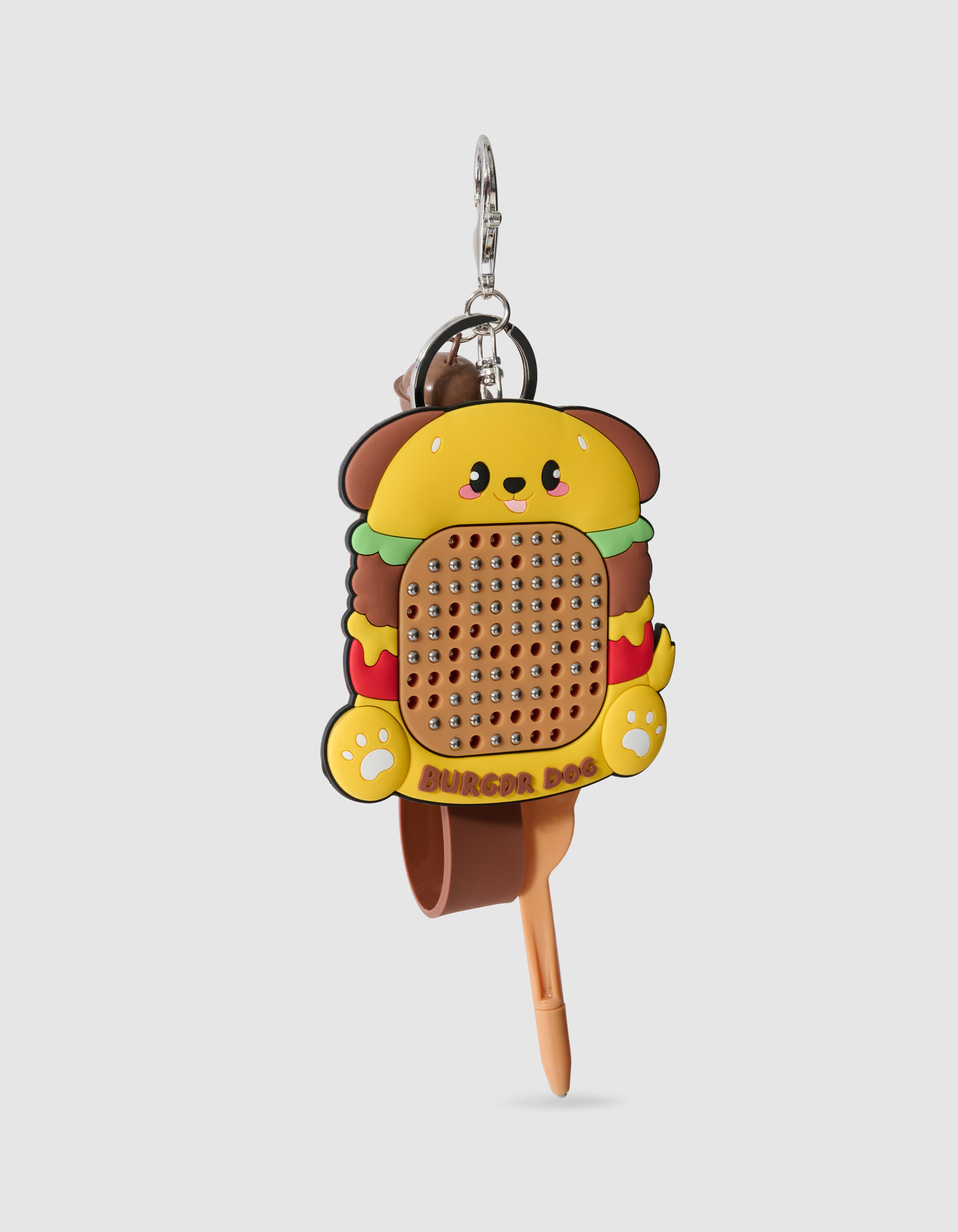 Burger Hond Sleutelhanger Bruin SHOEBY ACCESSOIRES
