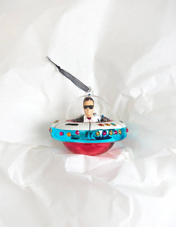 Spaceship Kerstbal By Fred ACCESSOIRES SHOEBY