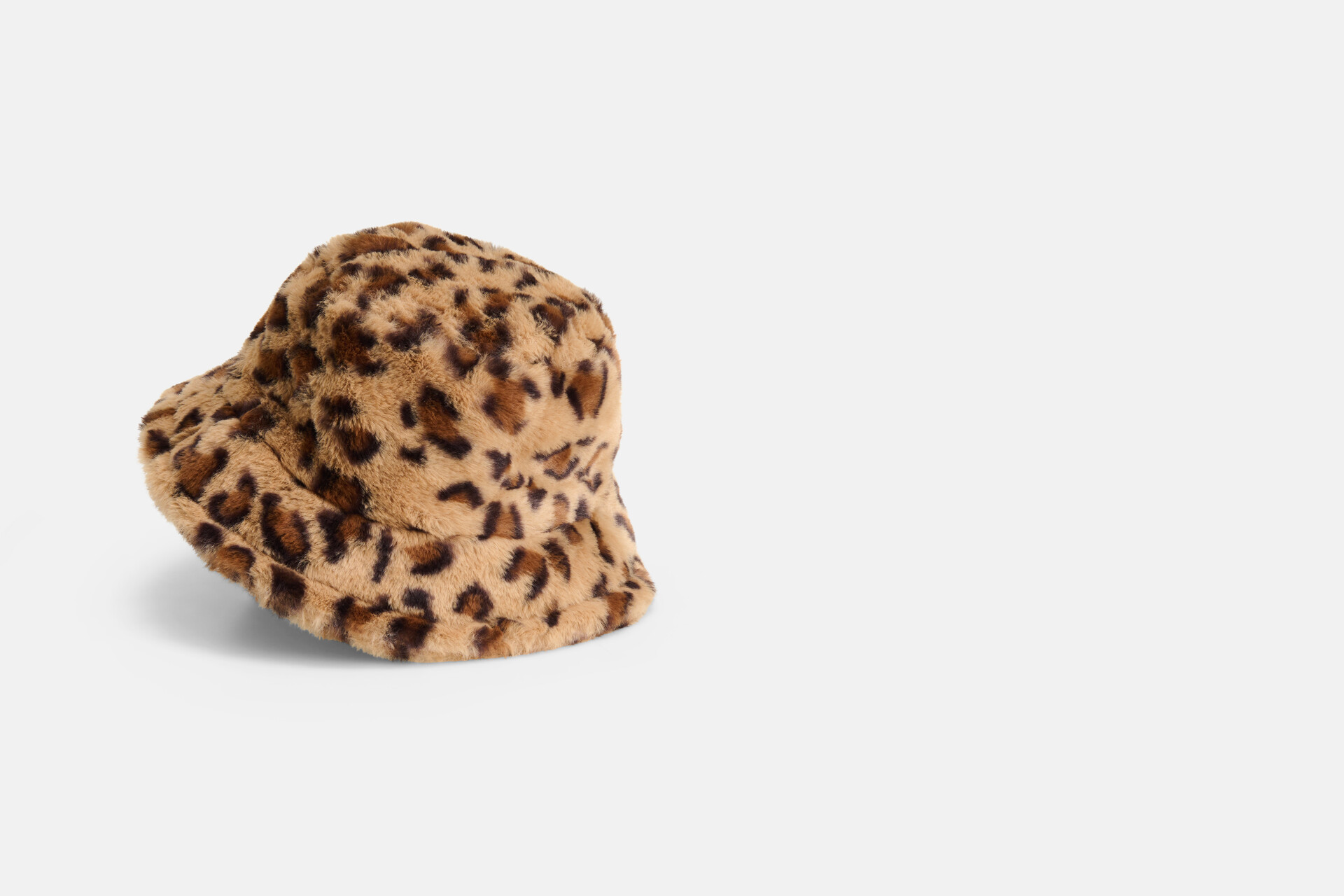 Leopard Bucket Hoed Bruin SHOEBY ACCESSOIRES