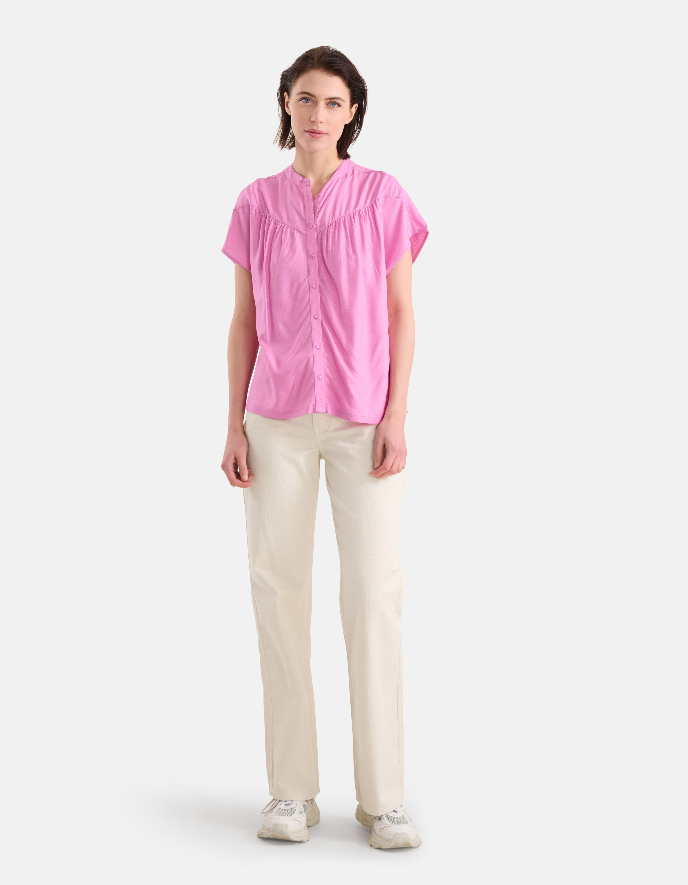 Relaxed Fit Top Roze SHOEBY WOMEN