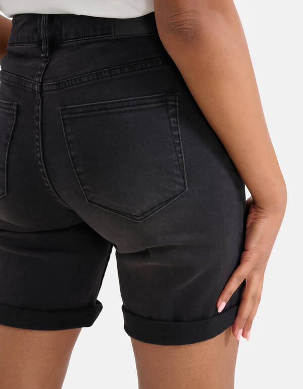 Denim Short Zwart SHOEBY WOMEN