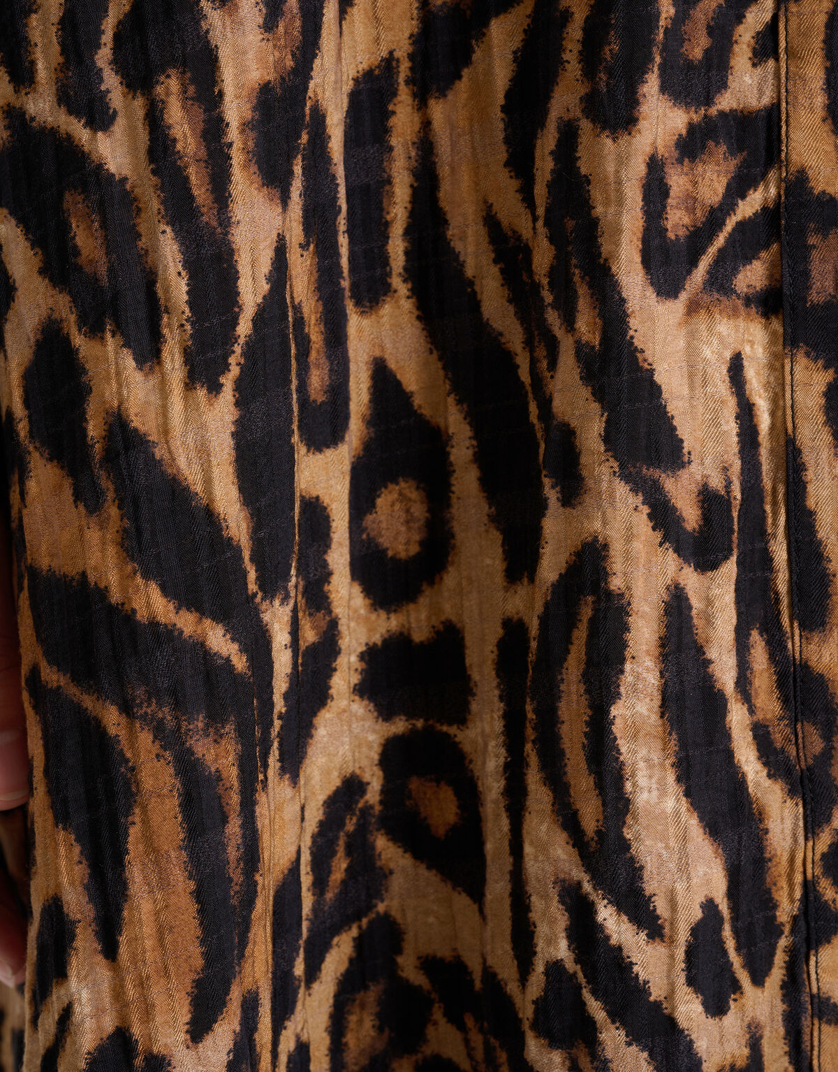 Leopard Midi Jurk Bruin SHOEBY WOMEN