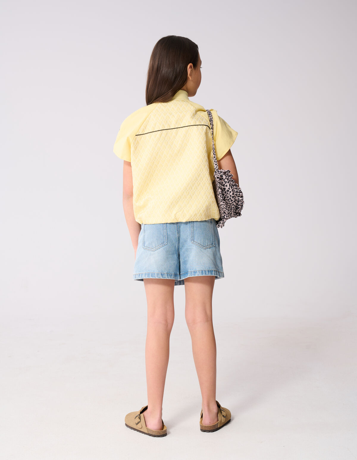 Ruffle Heart Jack Lichtgeel SHOEBY GIRLS