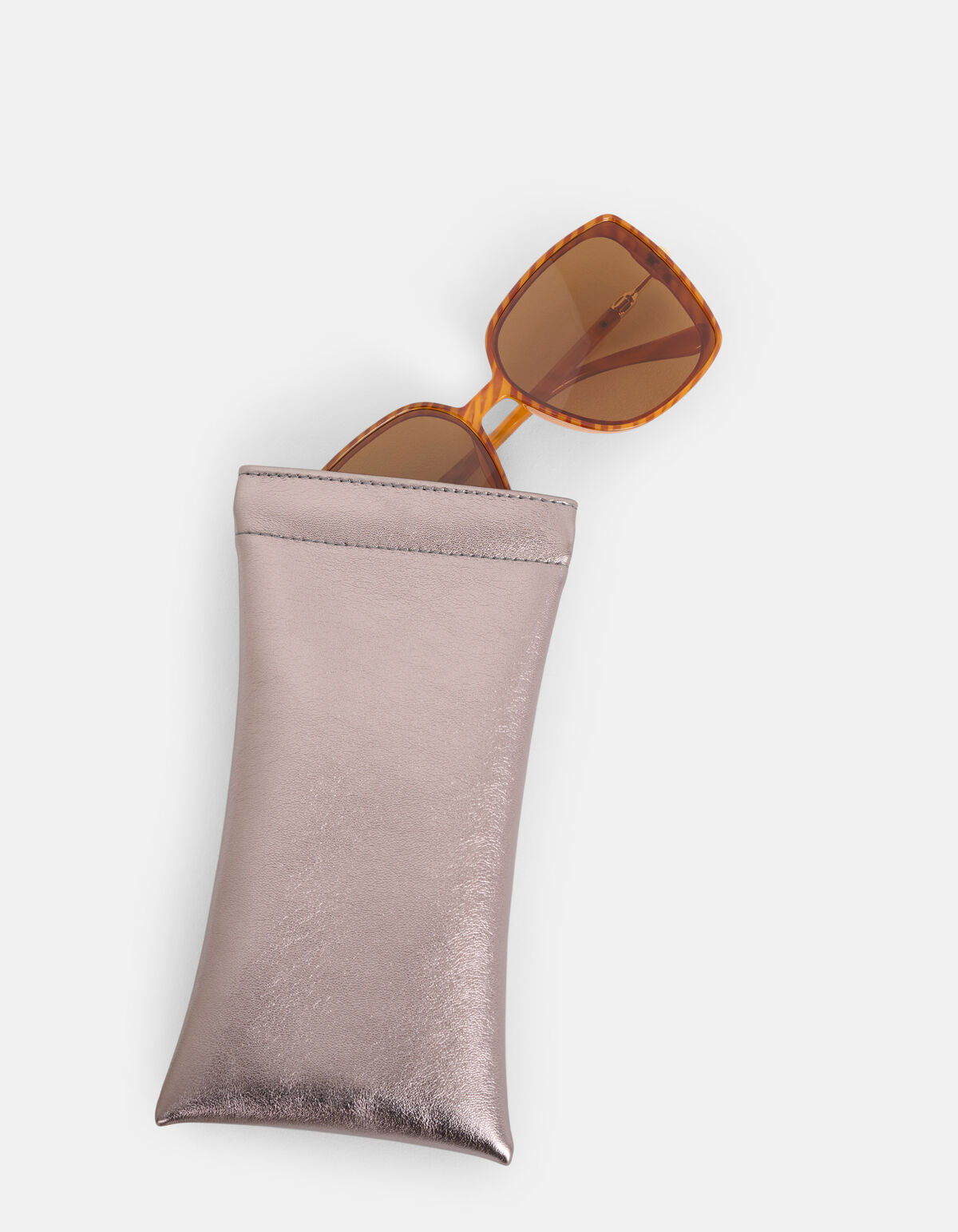 Grote Havana Zonnebril Bruin SHOEBY ACCESSOIRES