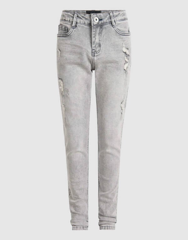 Tapered Fit Jeans Grijs SHOEBY BOYS