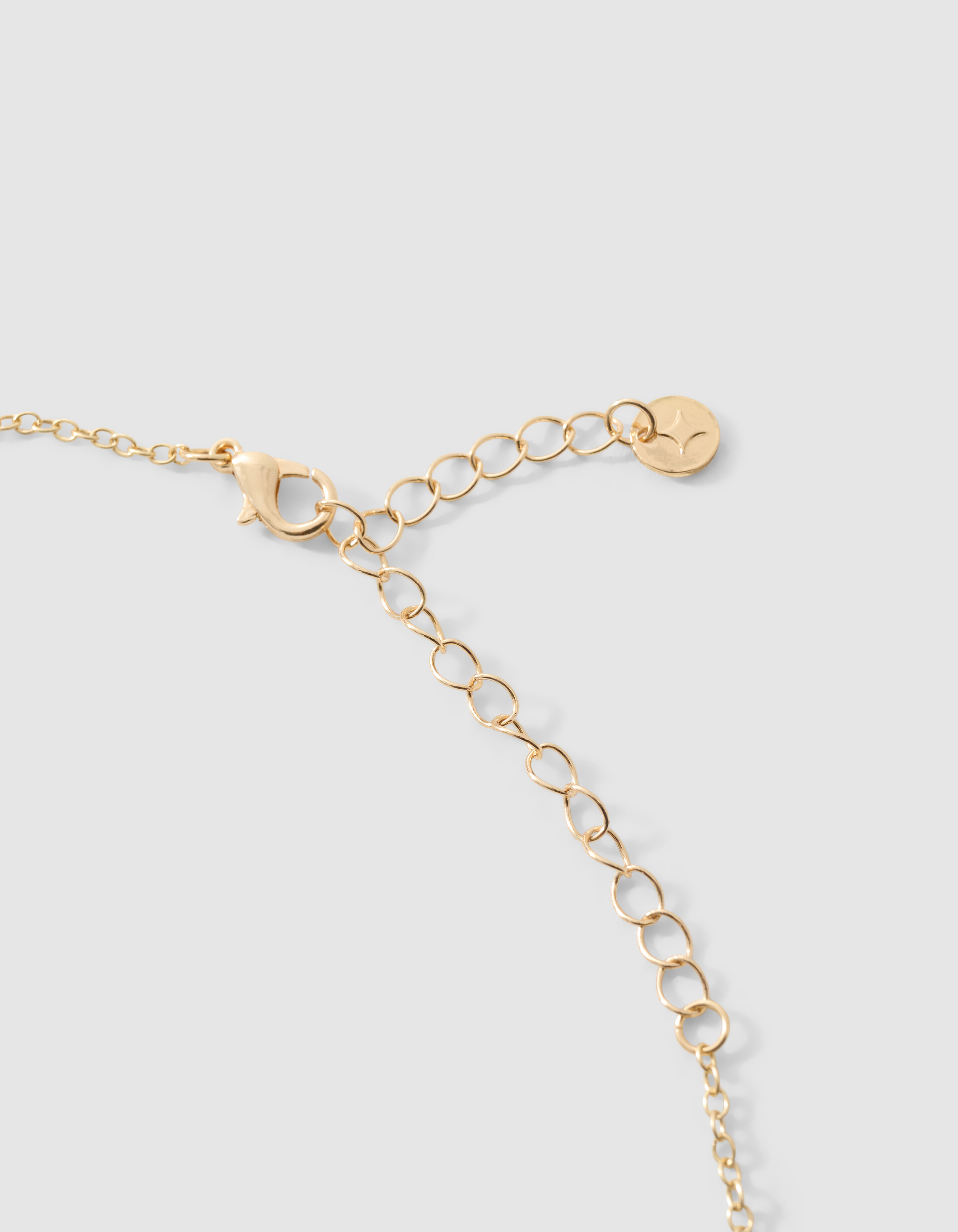 Shell Charm Ketting Goud SHOEBY ACCESSOIRES