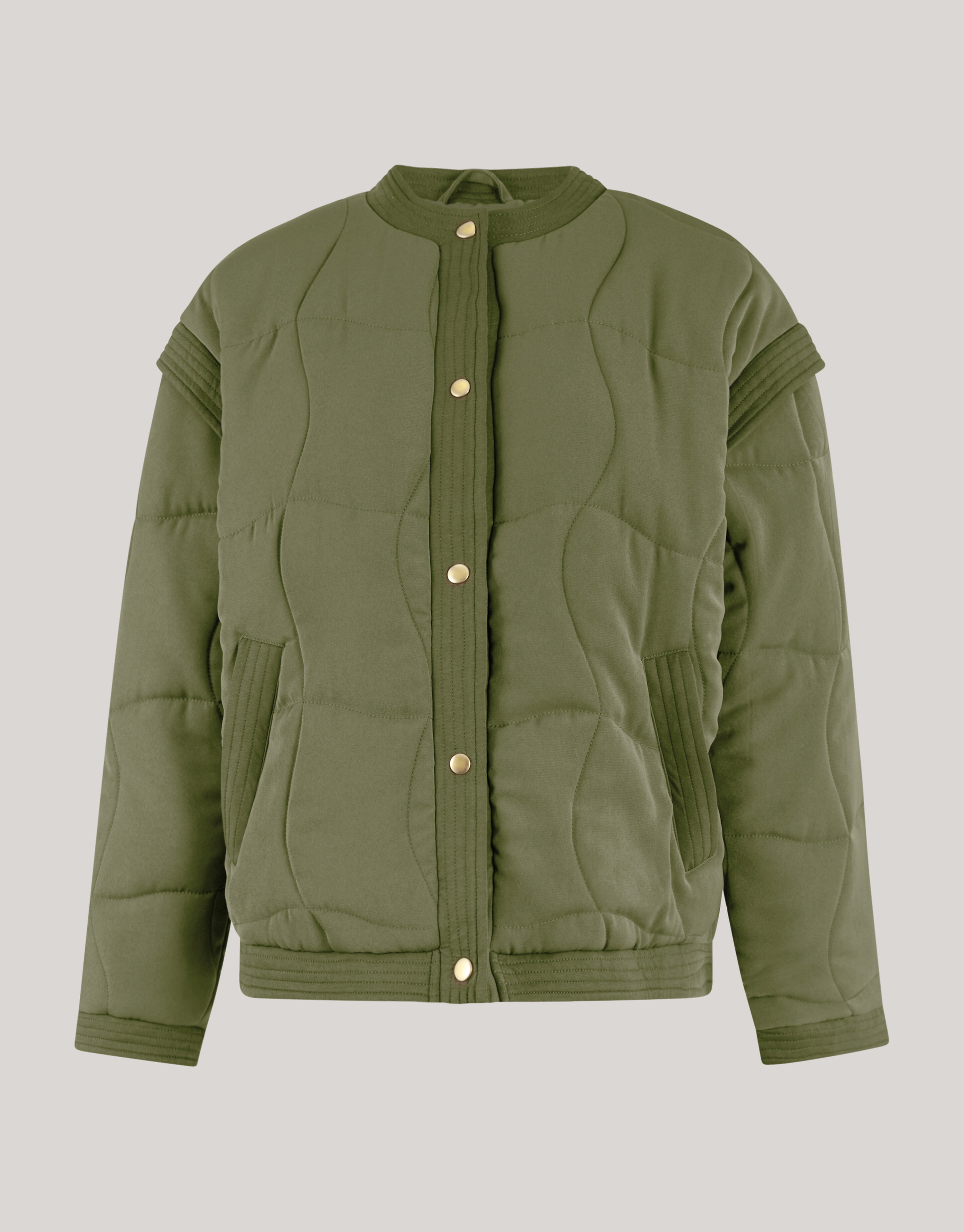 Quilted Jack Groen By Lonneke SHOEBY WOMEN