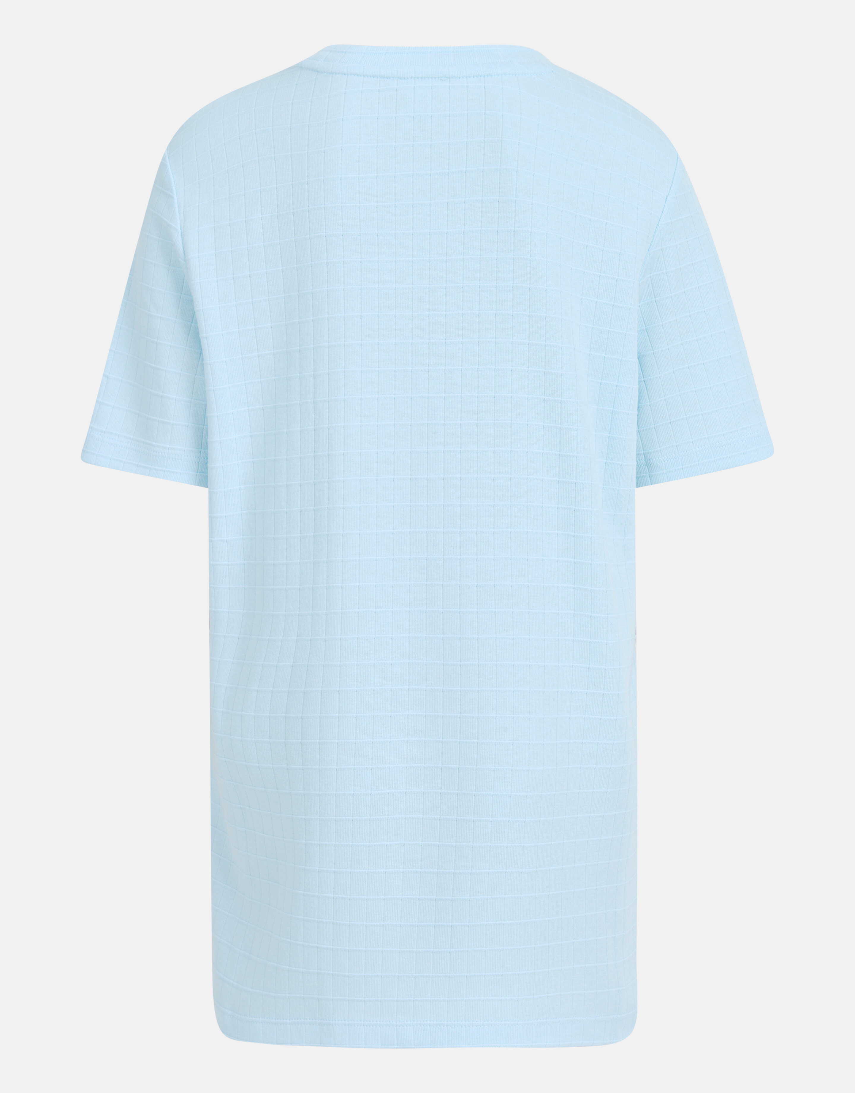 Structuur T-shirt Lichtblauw SHOEBY BOYS