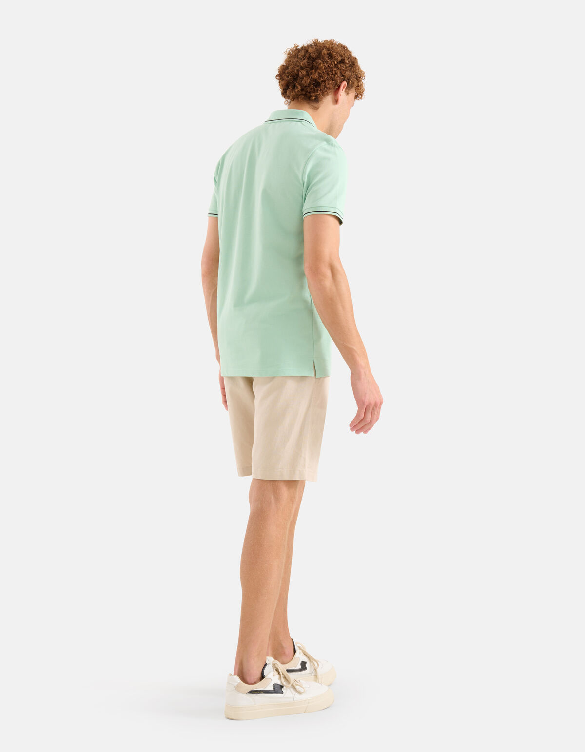 Basis Polo Lichtgroen SHOEBY MEN