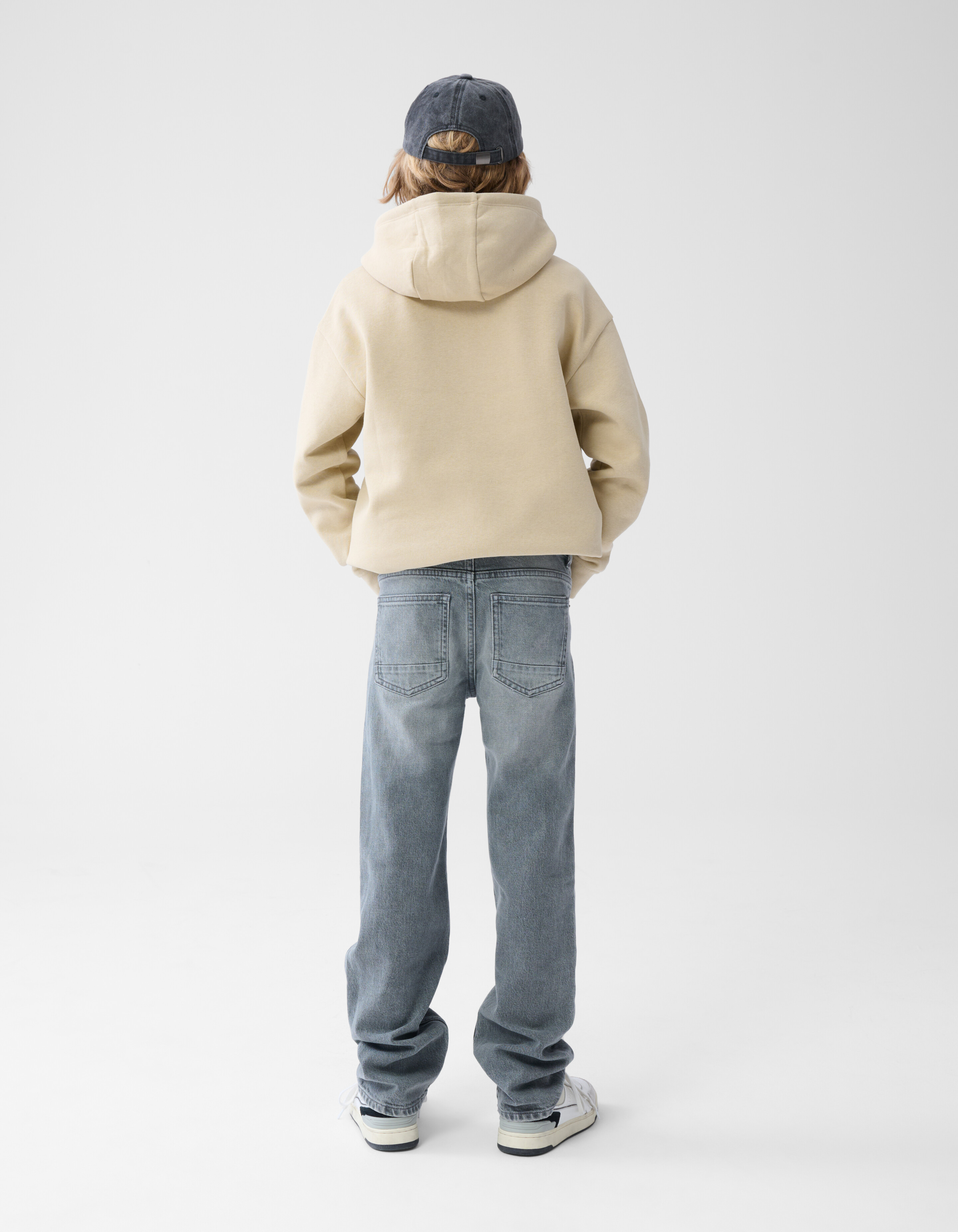 Straight Fit Jeans Grijs SHOEBY BOYS