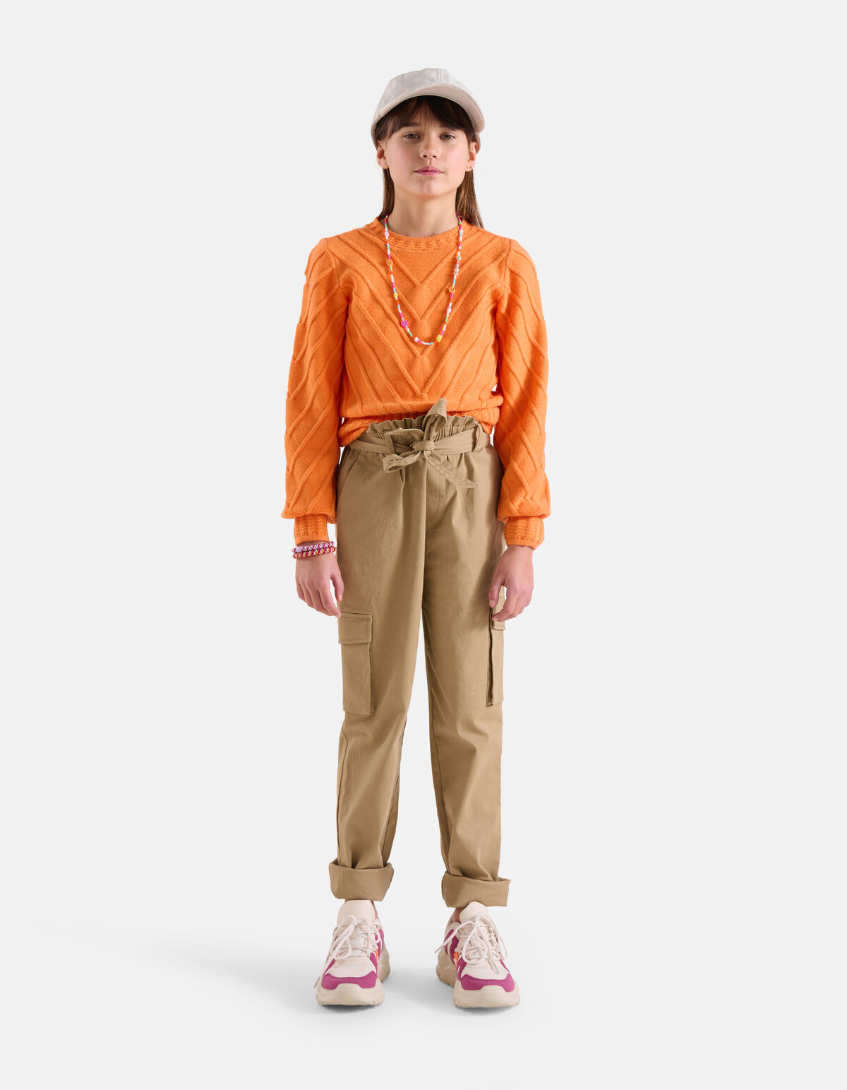 Cargo Broek Beige SHOEBY GIRLS