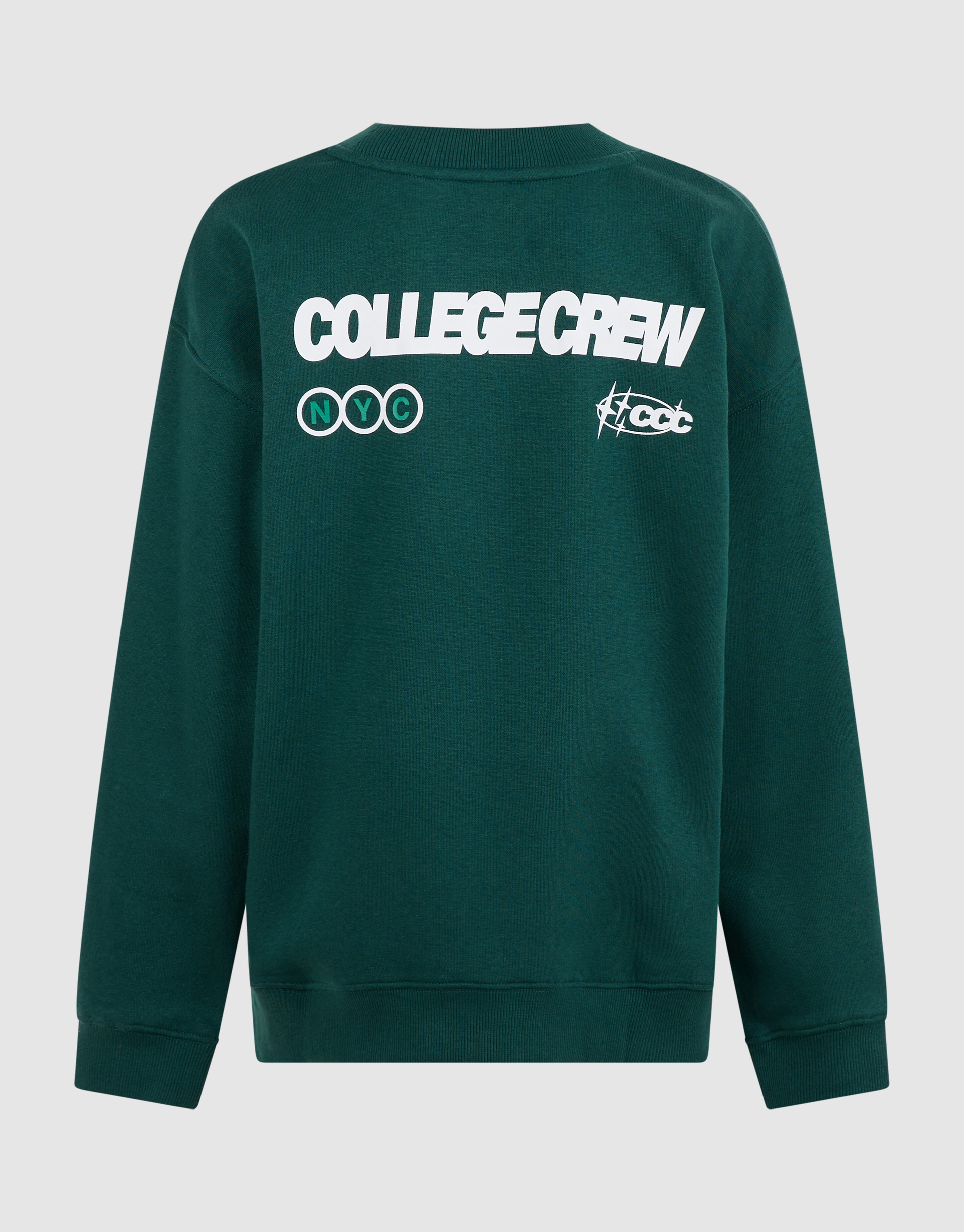 Oversized Sweater Donkergroen SHOEBY BOYS