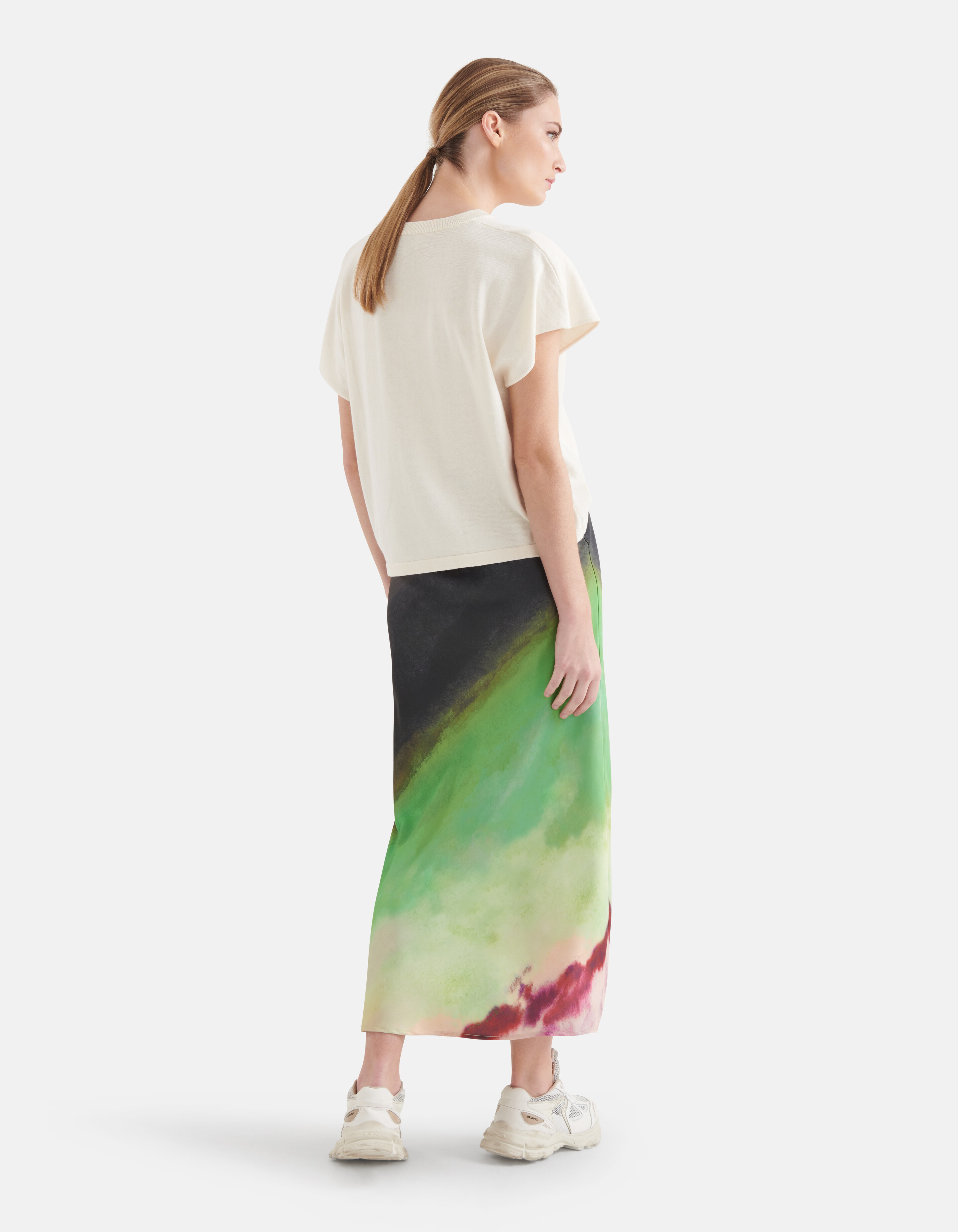 Gebreid T-shirt Gebroken Wit By Mieke SHOEBY WOMEN