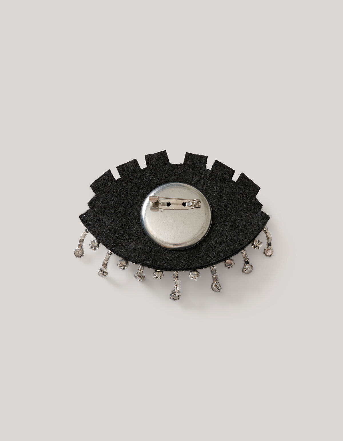 Eye Broche Goud By Fred SHOEBY ACCESSOIRES