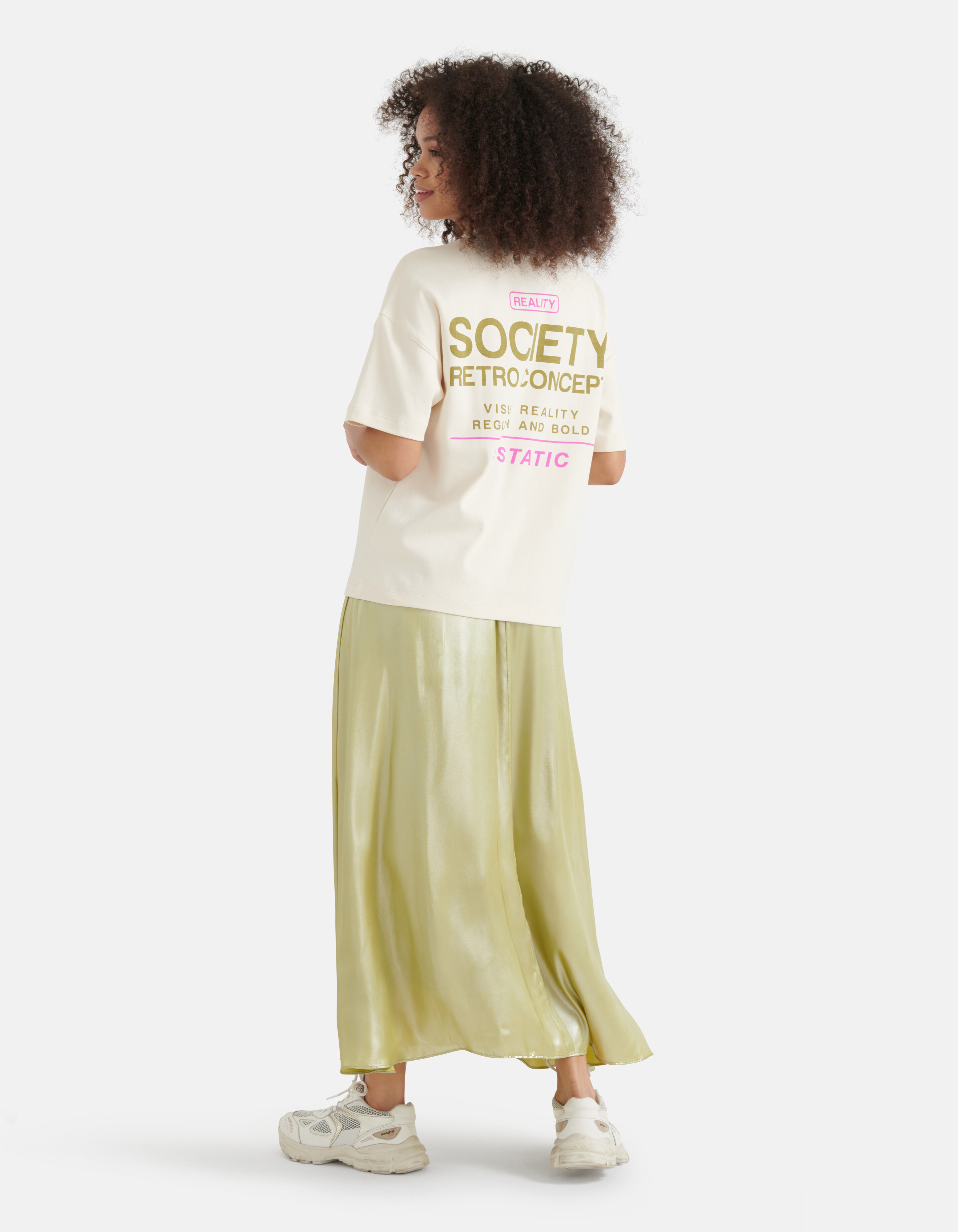 Artwork T-shirt Beige SHOEBY WOMEN