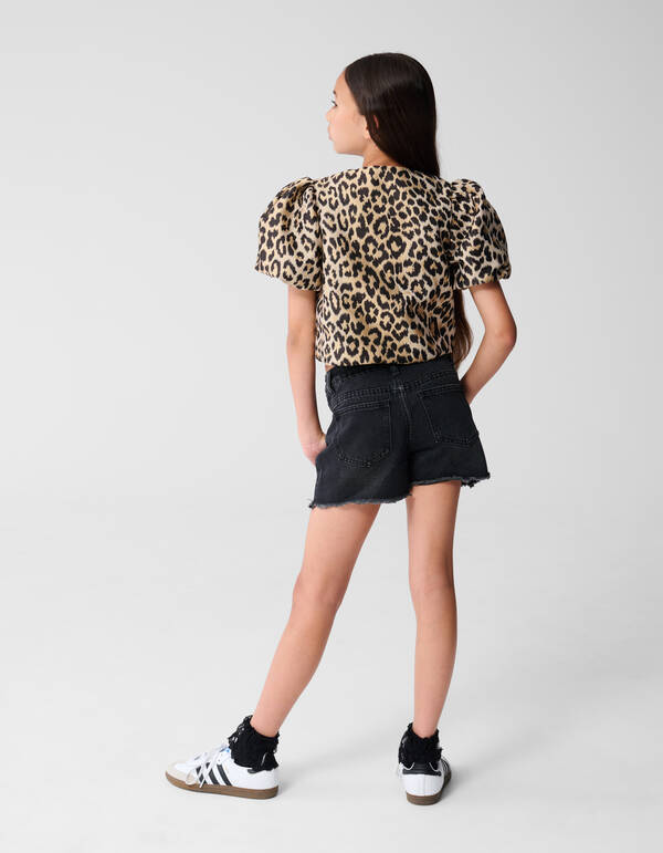 Destroy Denim Short Zwart SHOEBY GIRLS
