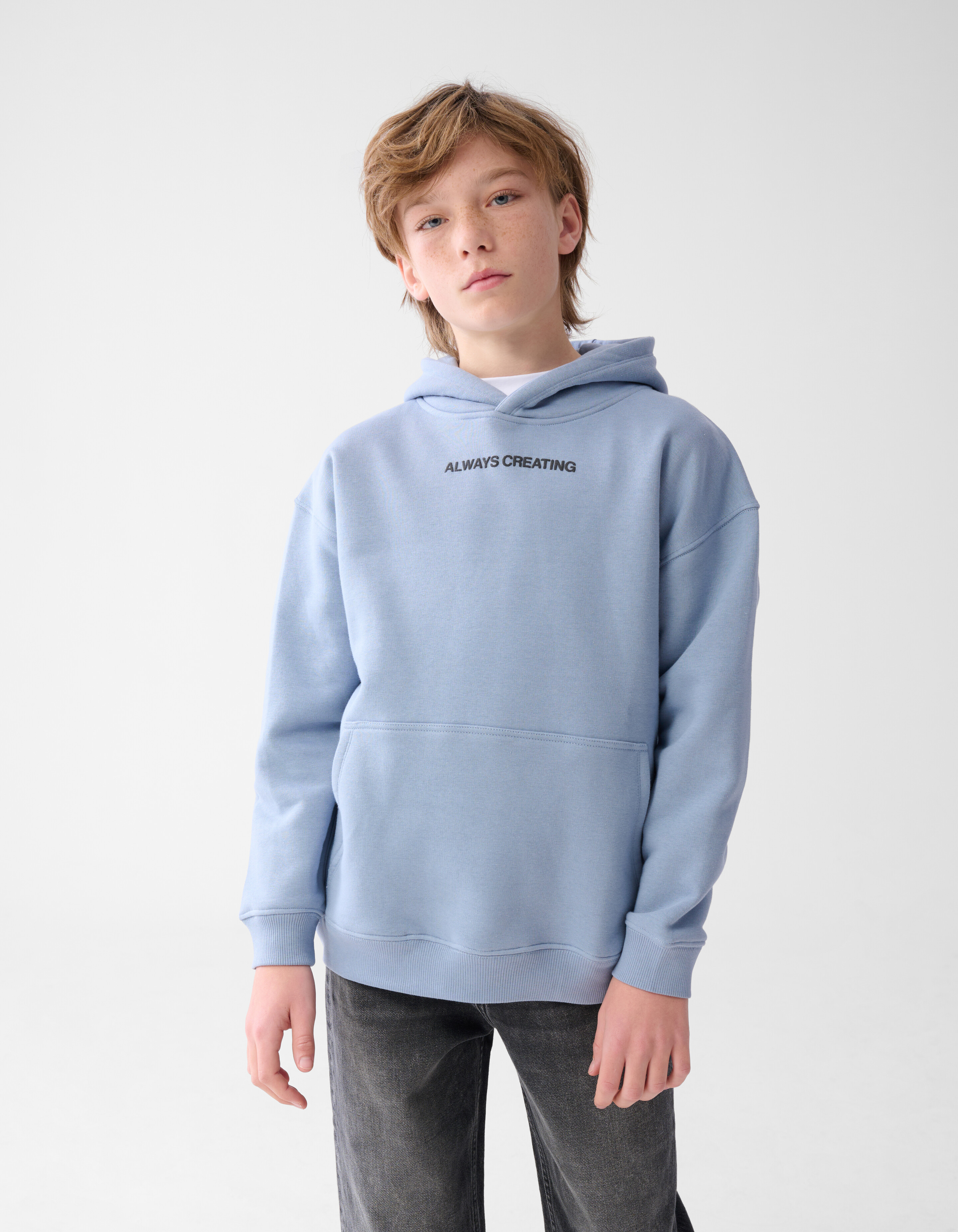Artwork Hoodie blauw SHOEBY BOYS