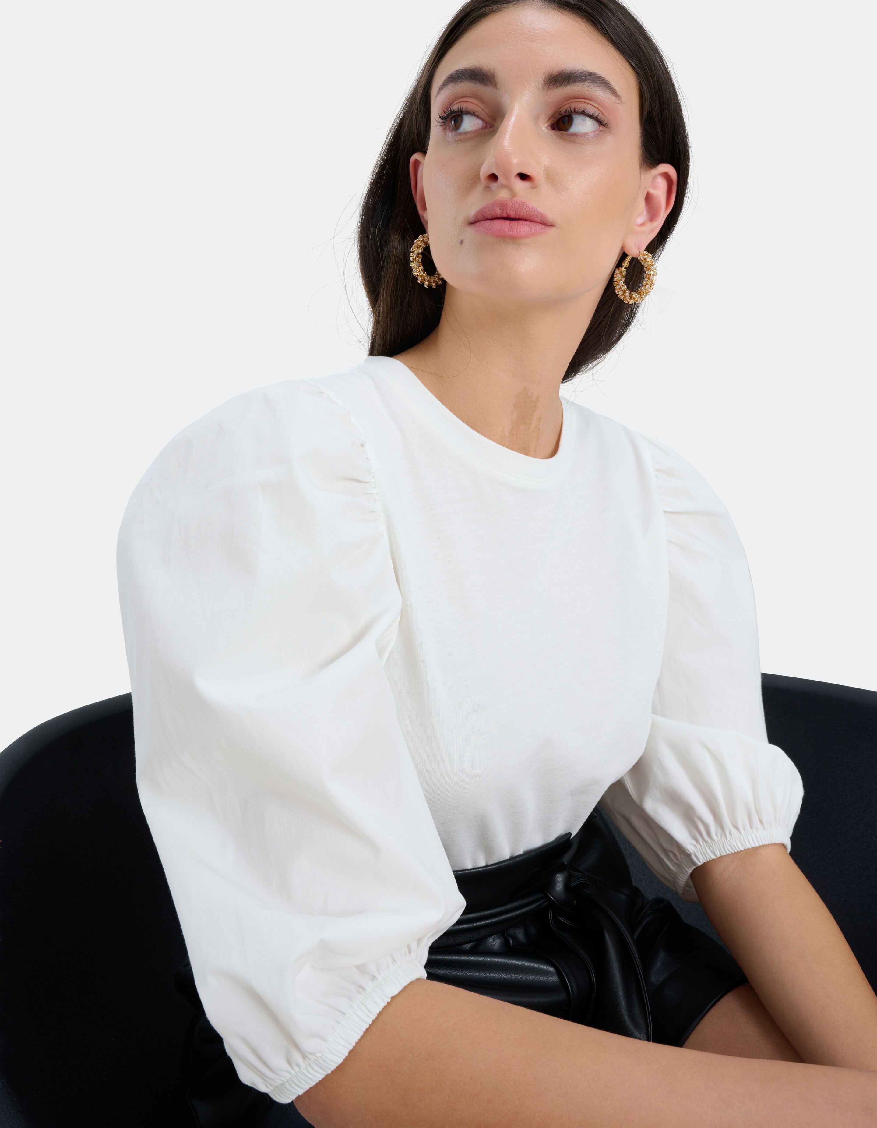 Poplin Sleeve T-shirt EKSEPT