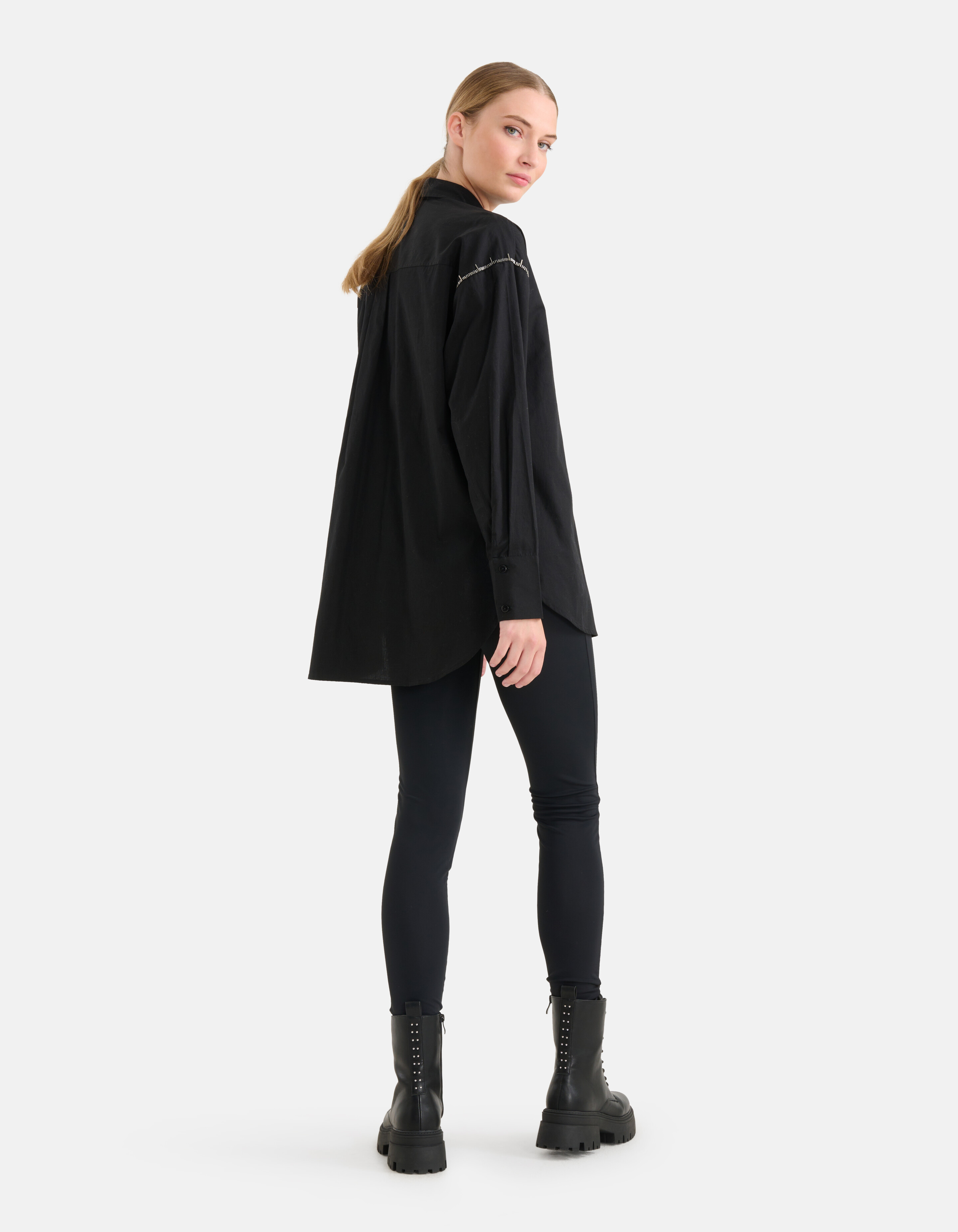 Strass Blouse Zwart SHOEBY WOMEN