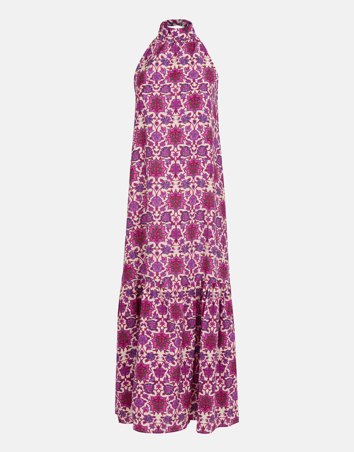 Printed Halter Jurk Paars SHOEBY WOMEN