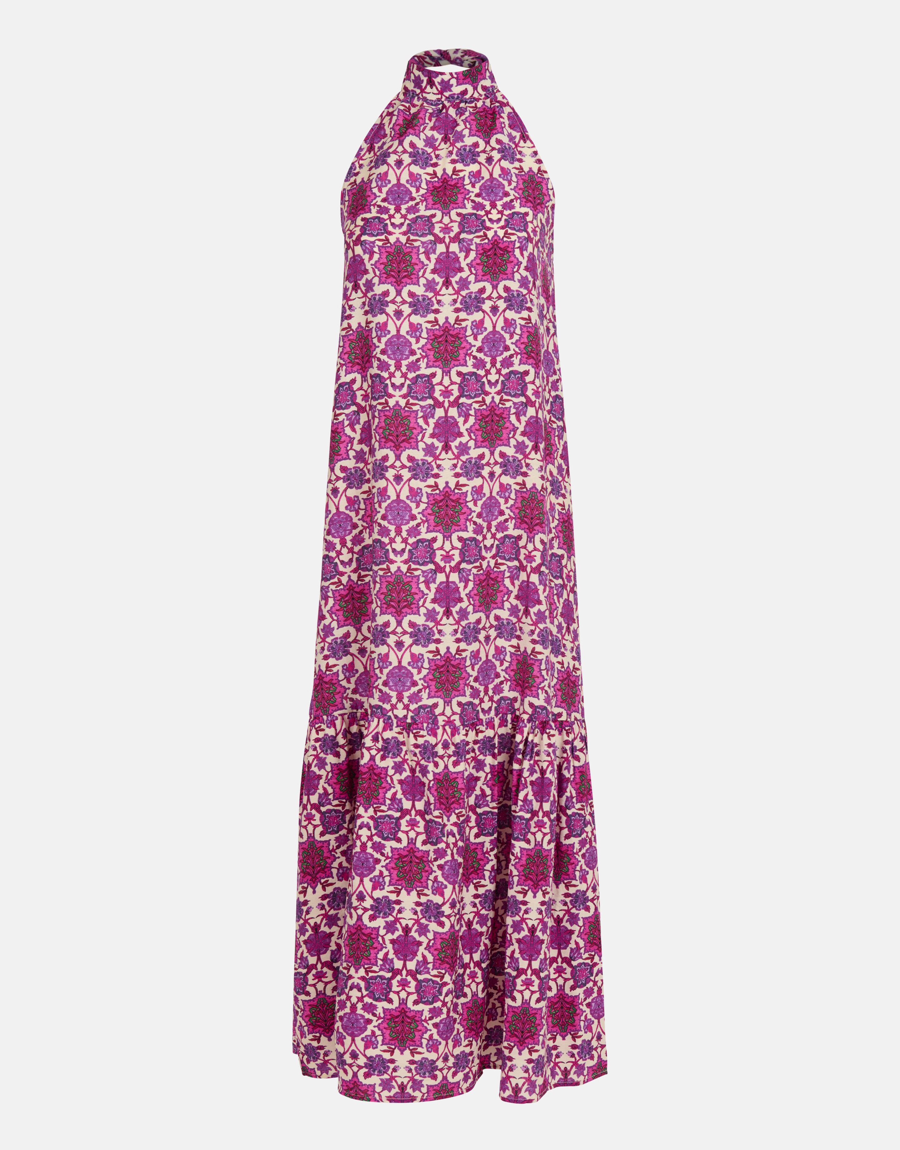 Printed Halter Jurk Paars SHOEBY WOMEN