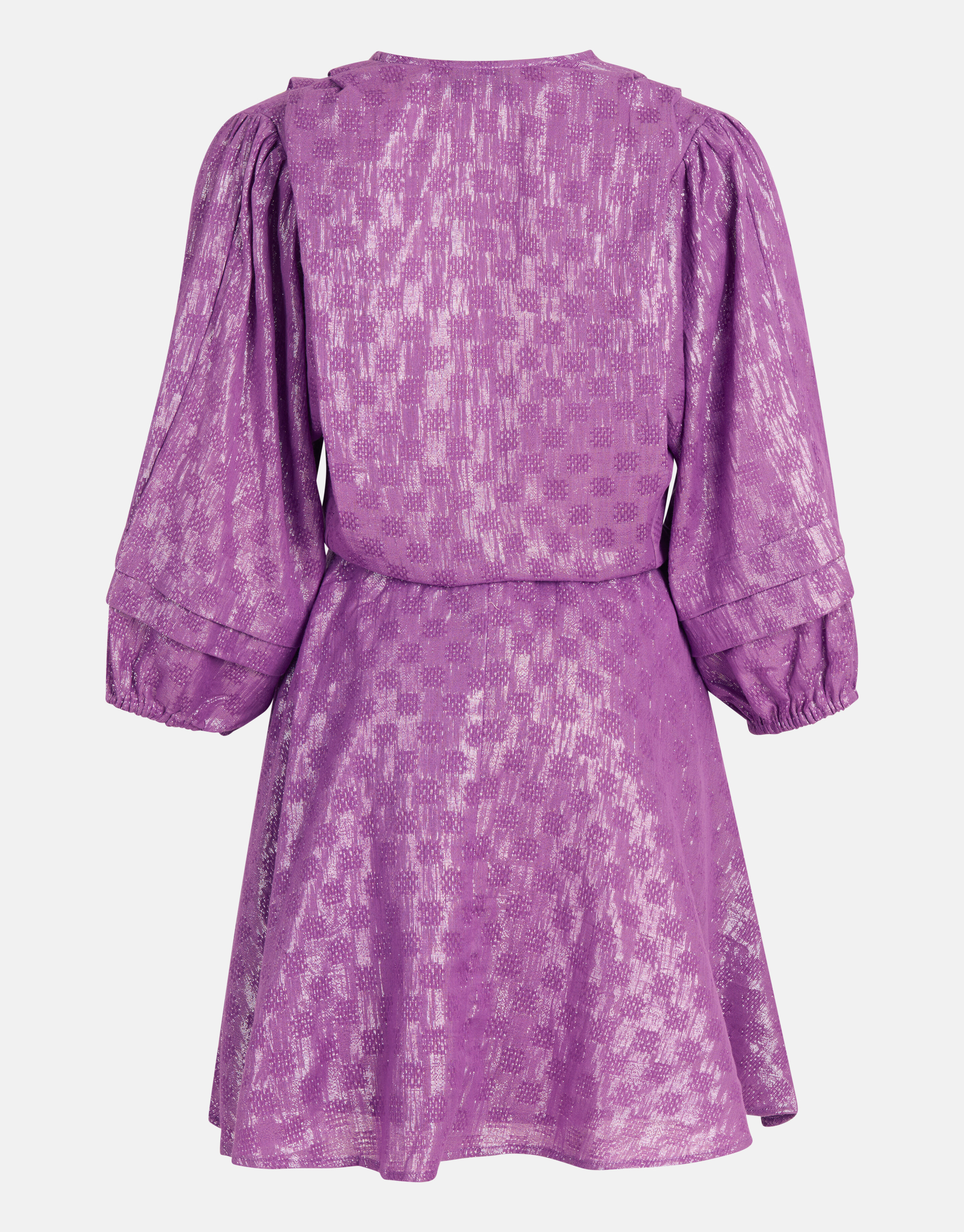 Voile Jurk Paars By Fred SHOEBY WOMEN