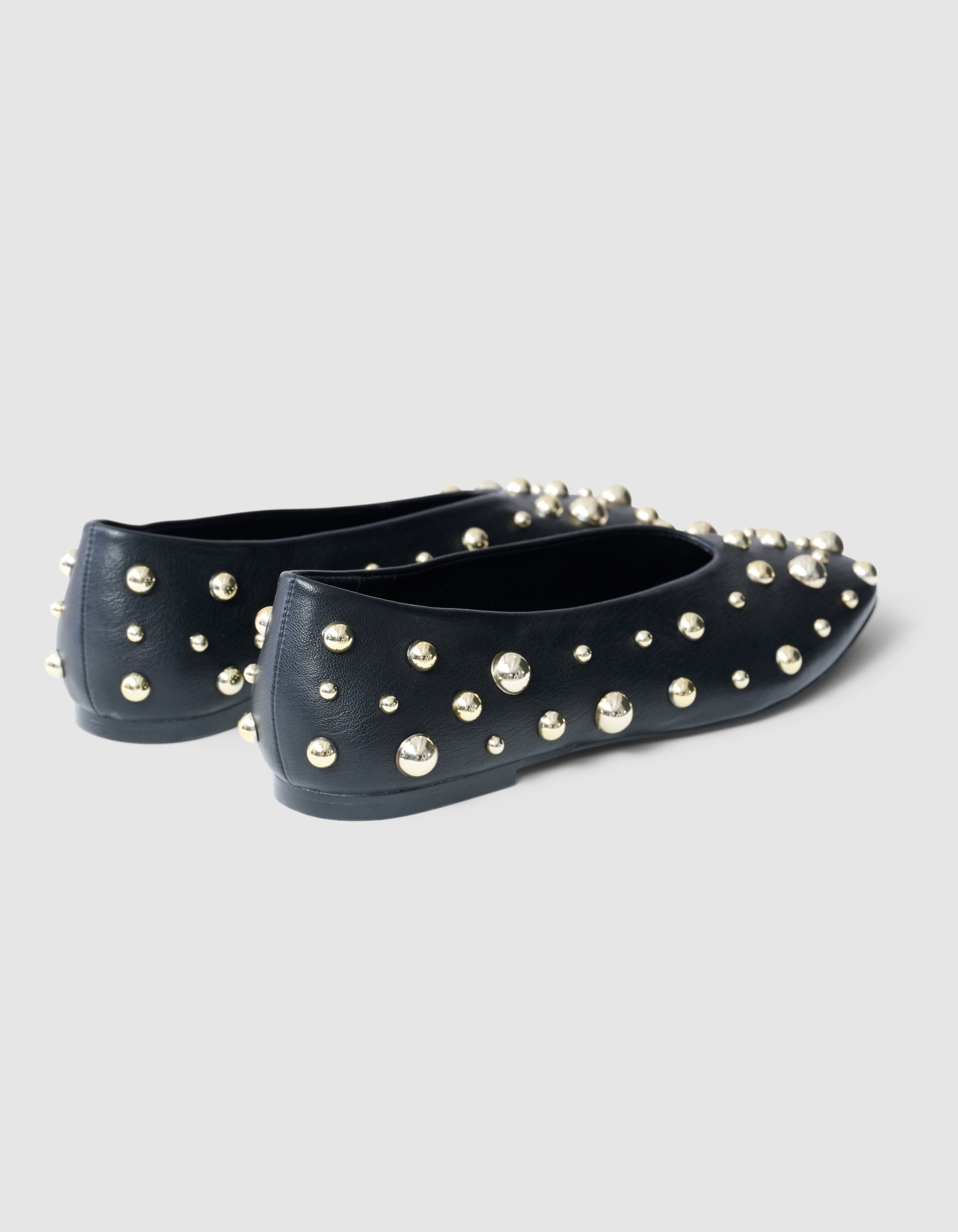 Studs Ballerina's Zwart SHOEBY SHOES