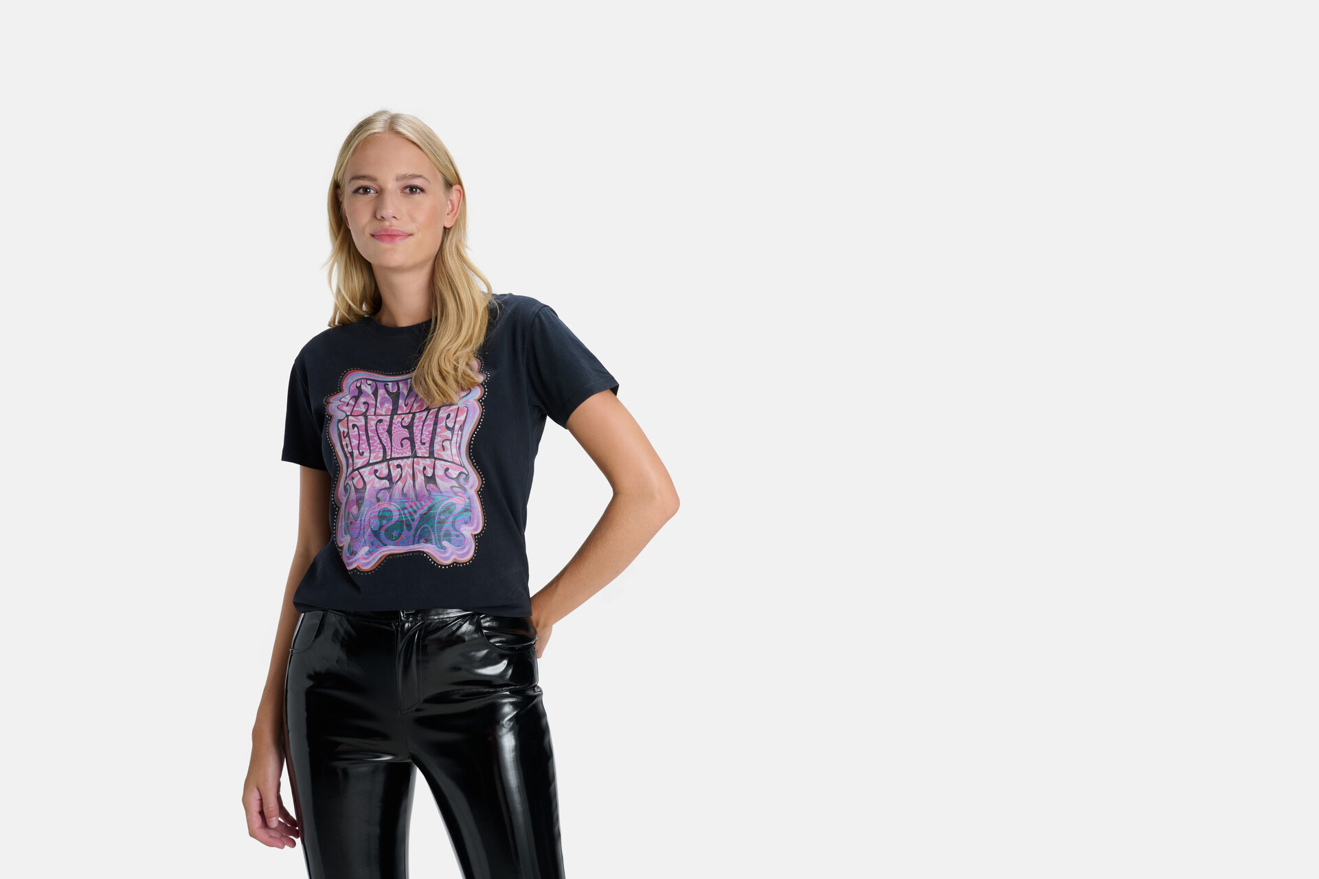 Print T-shirt By Nicolette SHOEBY WOMEN