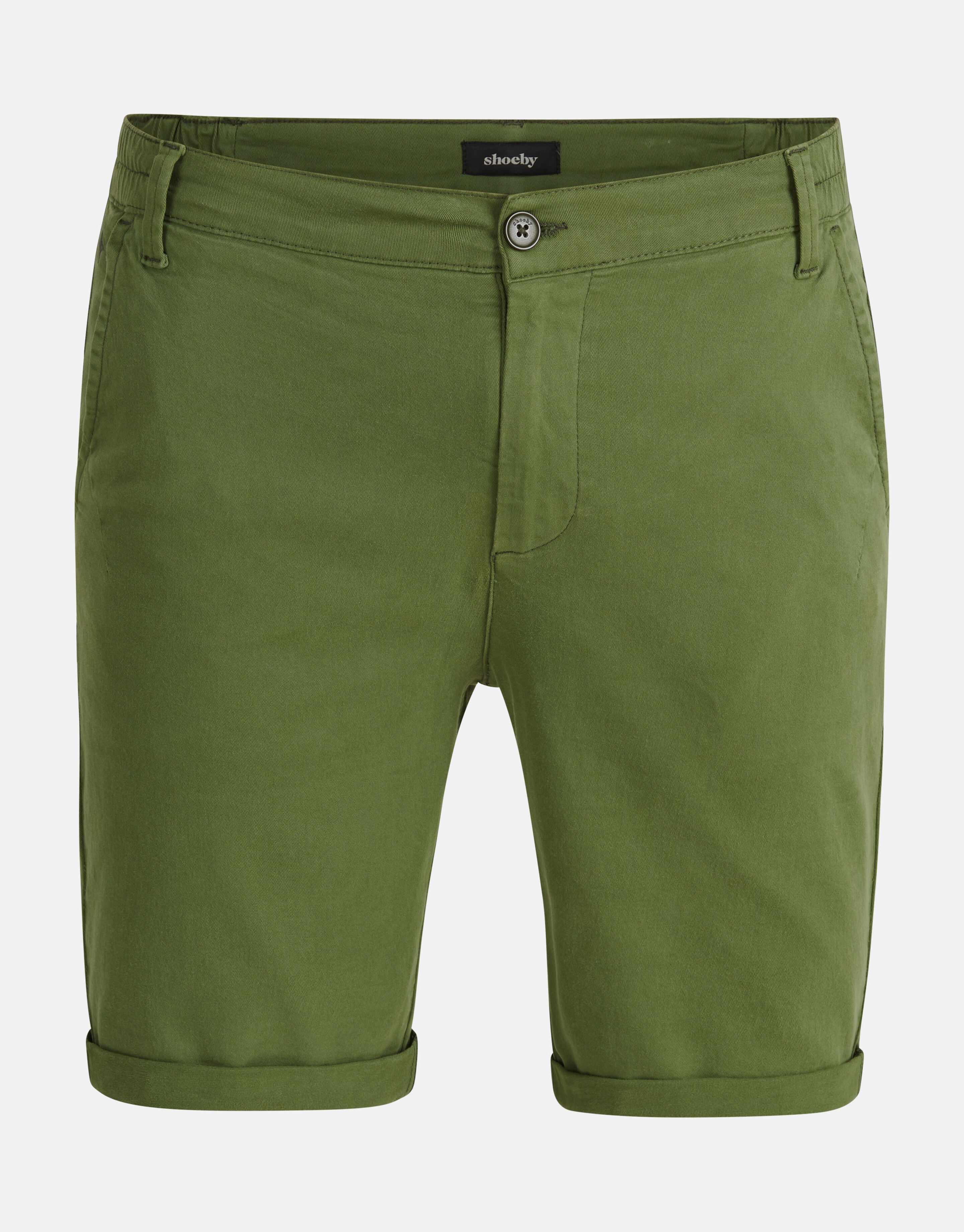 Twill Short Donkergroen SHOEBY MEN