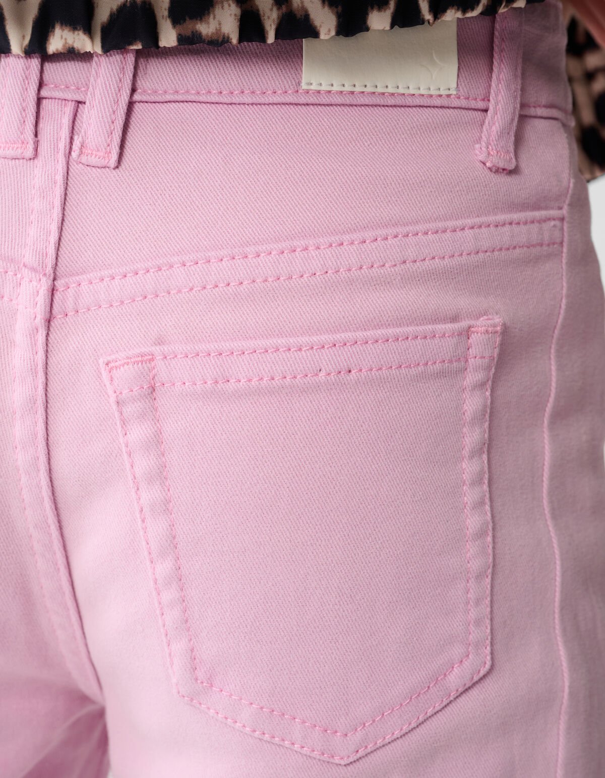 Barrel Fit Jeans Lichtroze SHOEBY GIRLS