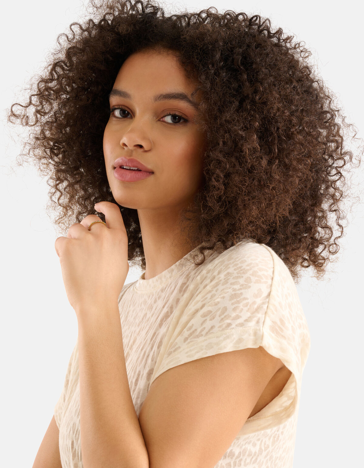 Gekleurde Strass Ring Goud ACCESSOIRES SHOEBY